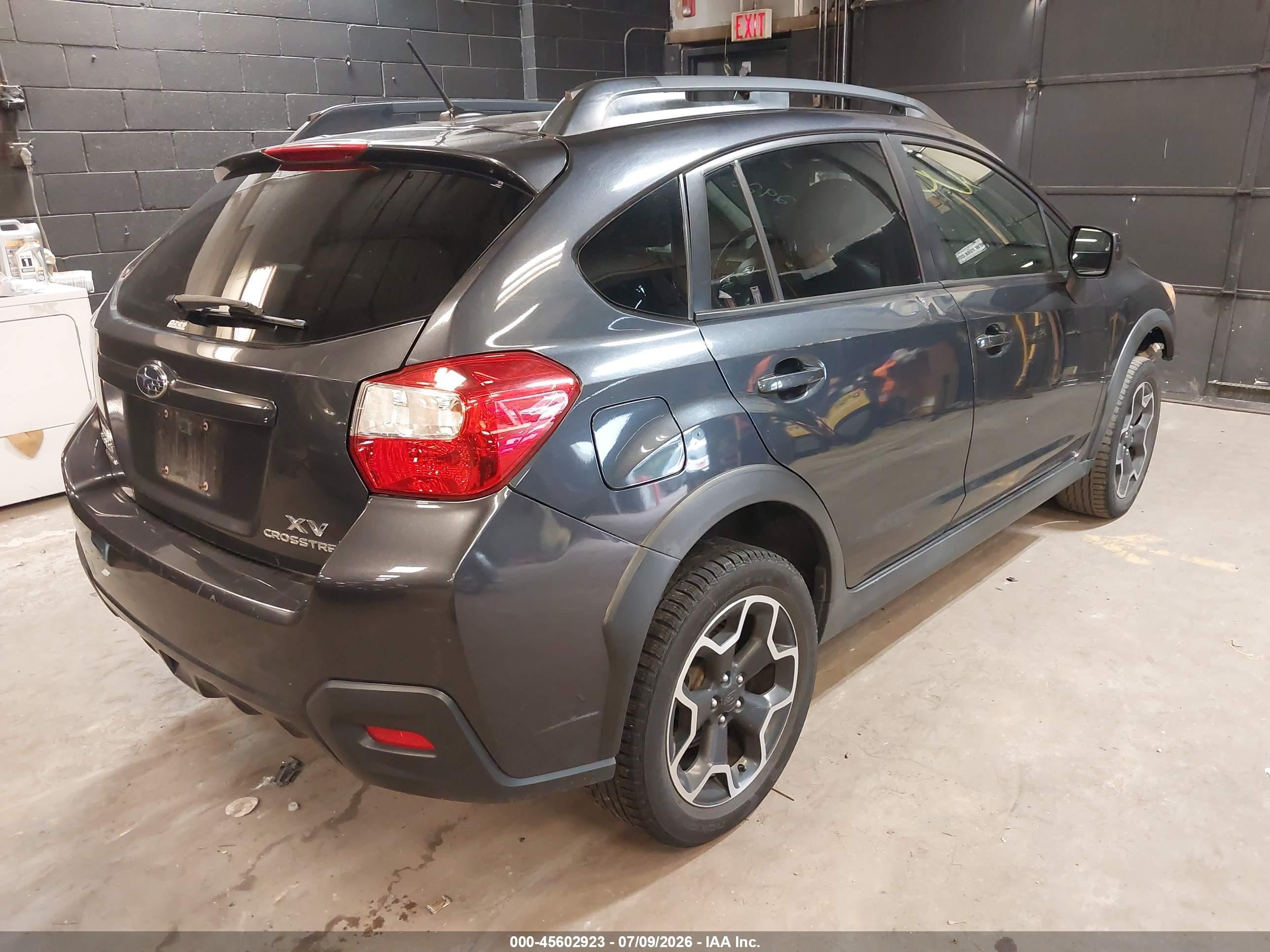 2013 Subaru Xv Crosstrek 2.0i Limited Gray vin: JF2GPAKC4D2845601