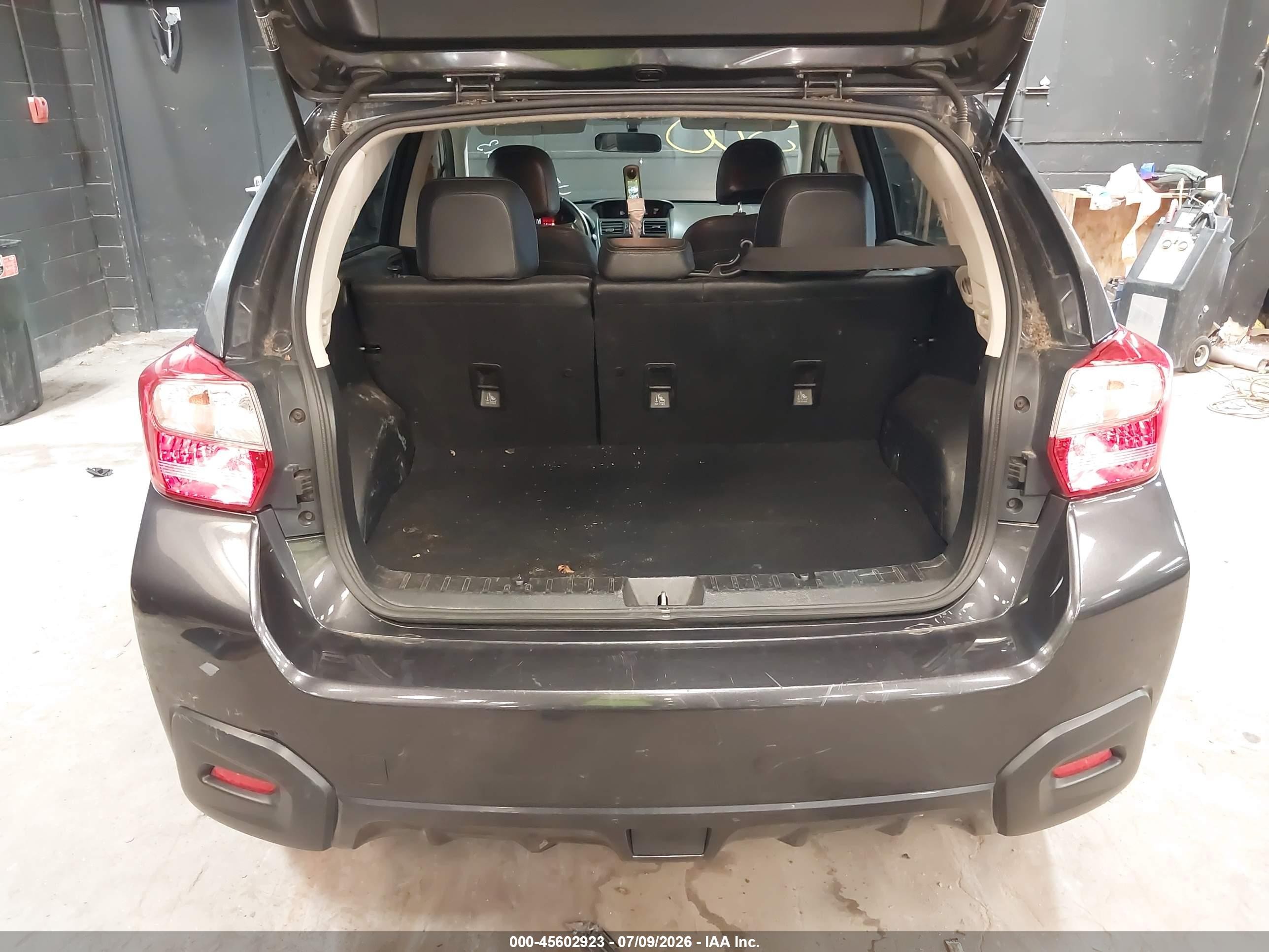 2013 Subaru Xv Crosstrek 2.0i Limited Gray vin: JF2GPAKC4D2845601