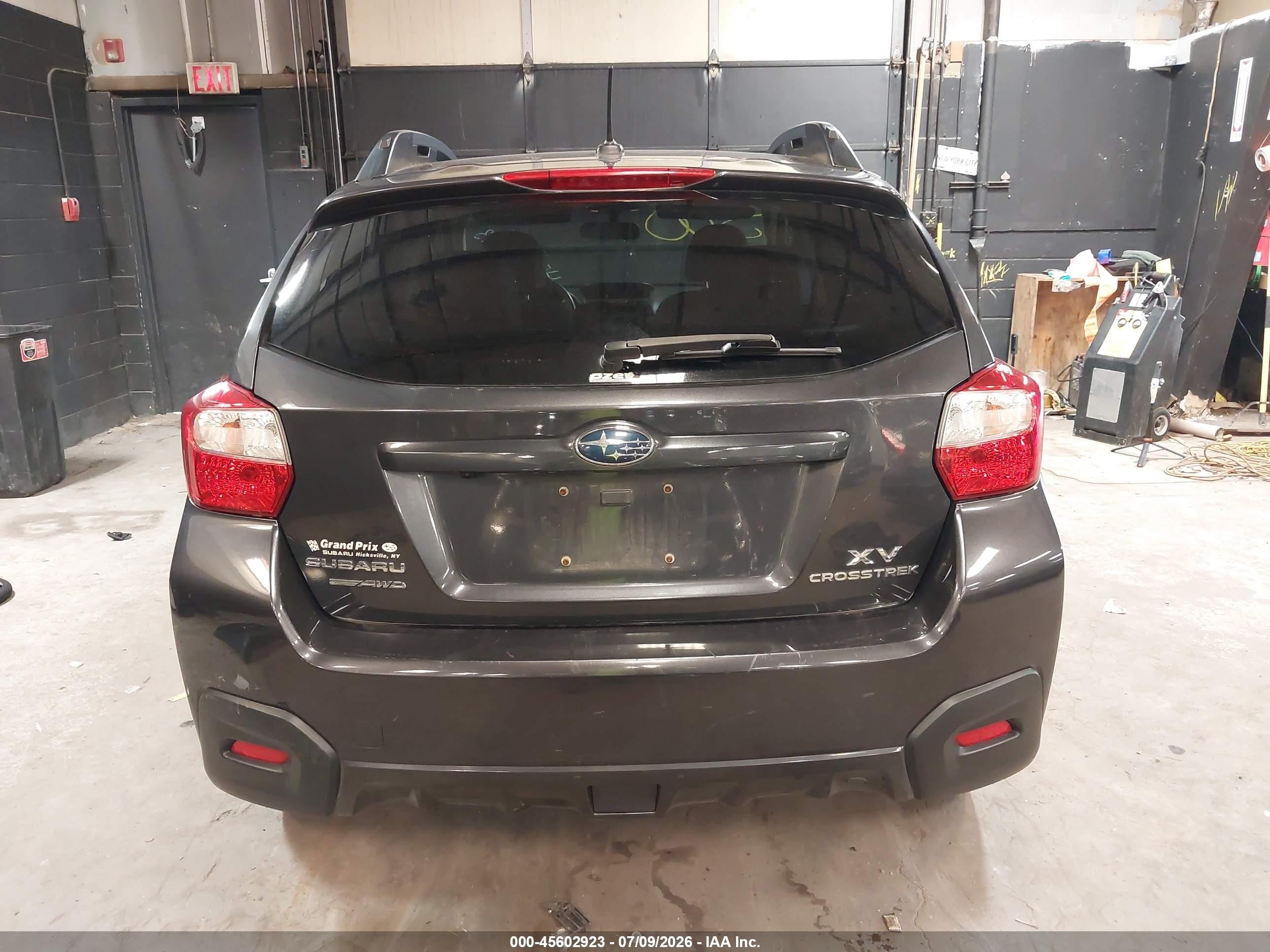 2013 Subaru Xv Crosstrek 2.0i Limited Gray vin: JF2GPAKC4D2845601