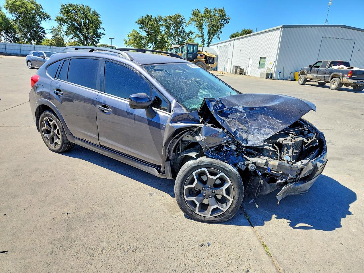 2013 Subaru Xv Crosstrek 2.0 Limited Gray vin: JF2GPAKC4DH858488
