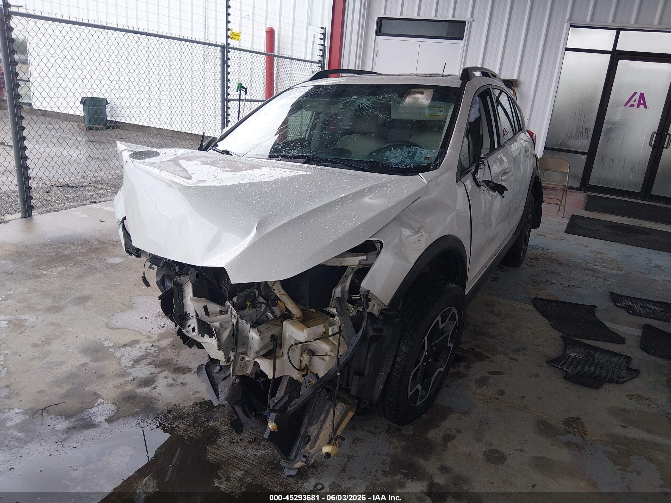 2014 Subaru Xv Crosstrek 2.0i Limited White vin: JF2GPAKC4E8315515
