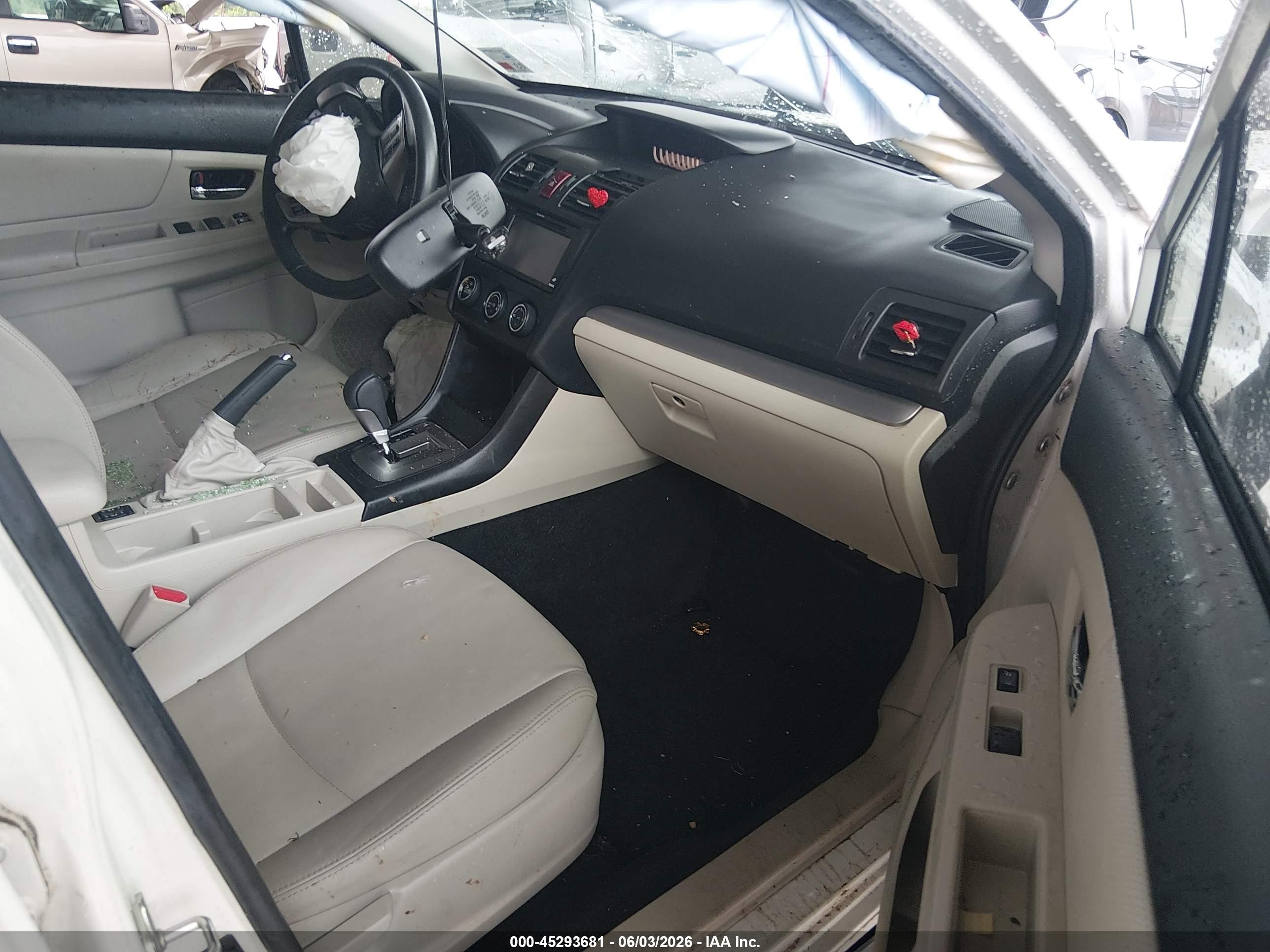 2014 Subaru Xv Crosstrek 2.0i Limited White vin: JF2GPAKC4E8315515