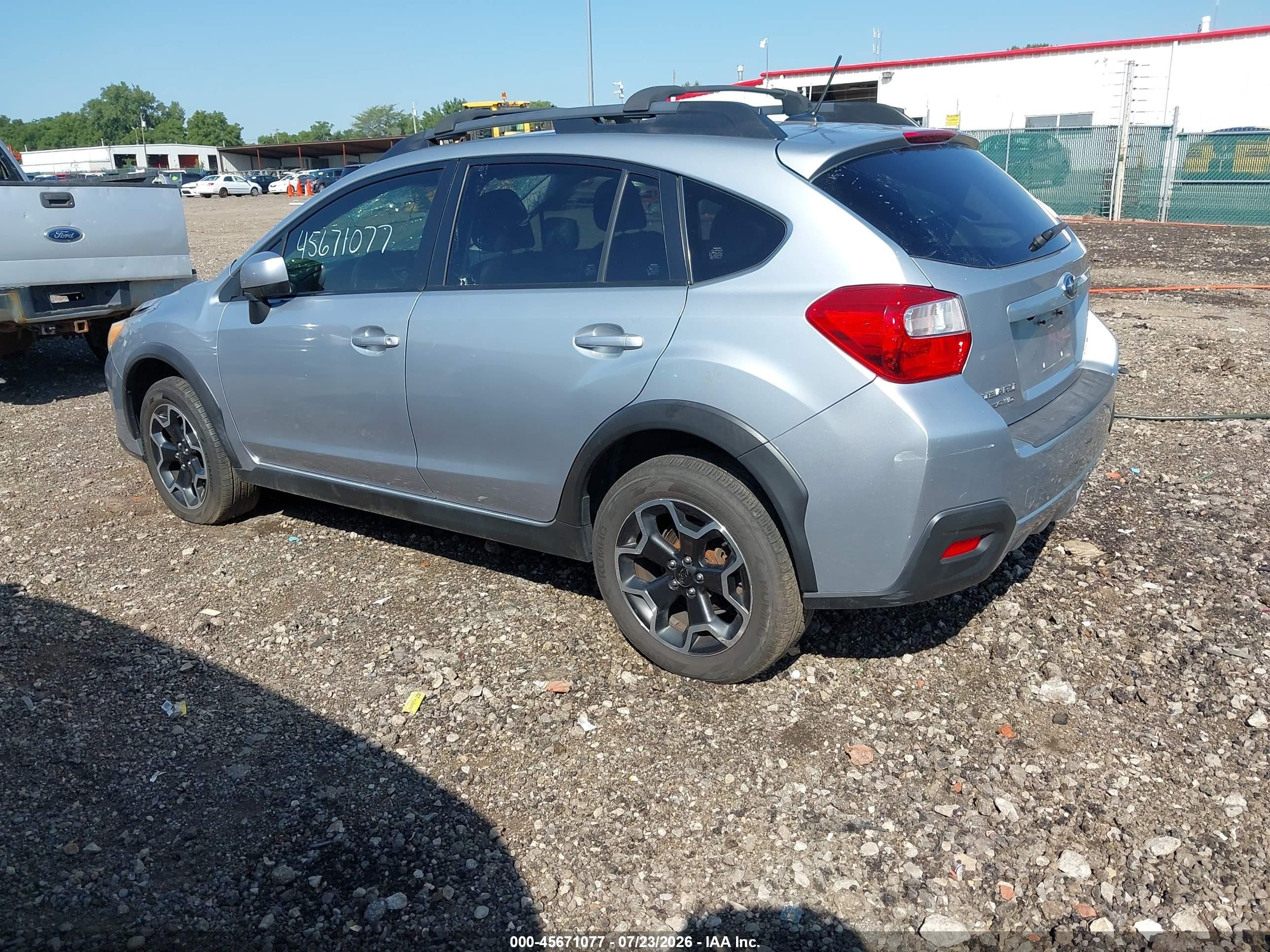 2014 Subaru Xv Crosstrek 2.0i Limited Серебряный vin: JF2GPAKC4EH345307