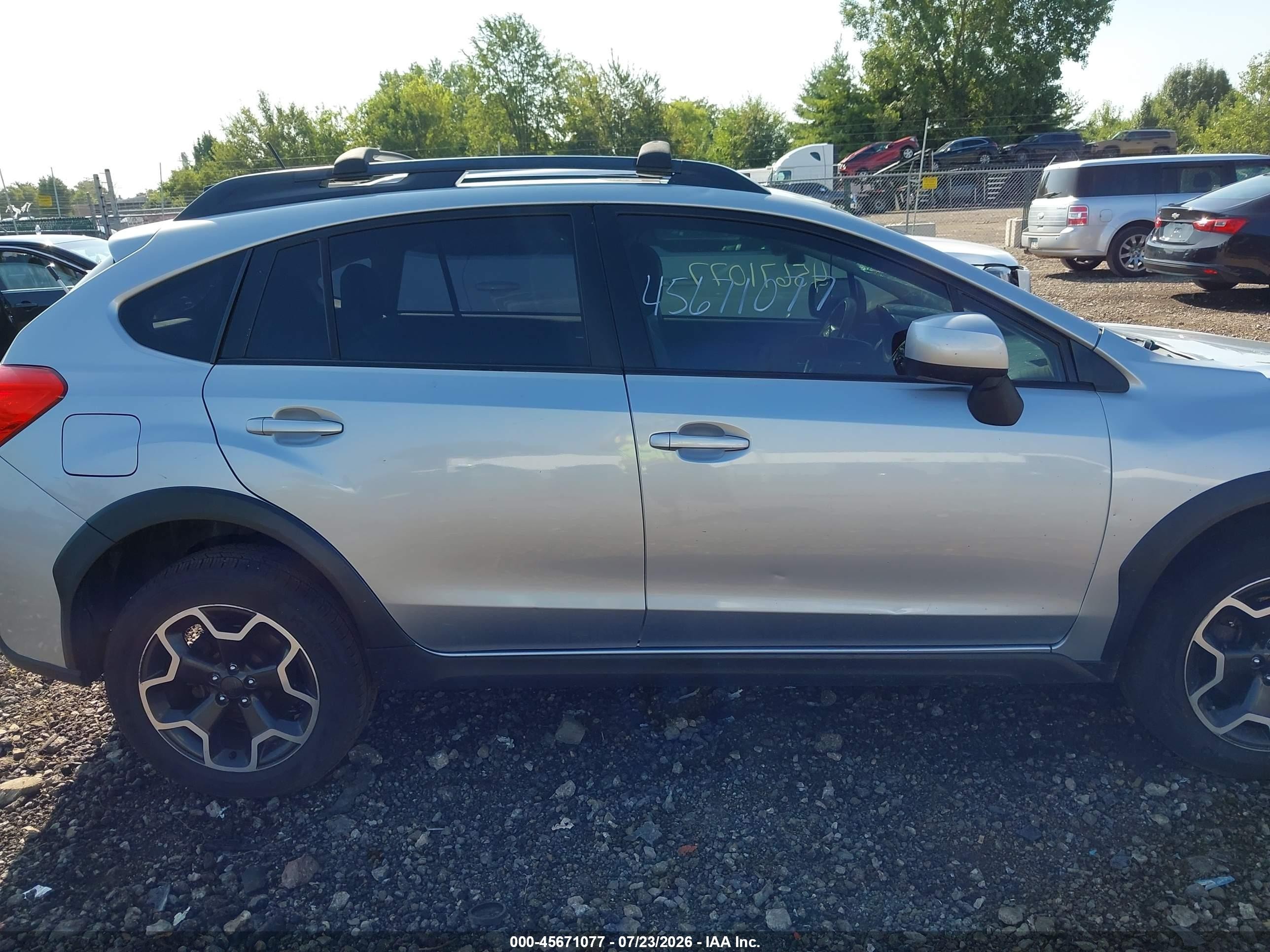 2014 Subaru Xv Crosstrek 2.0i Limited Серебряный vin: JF2GPAKC4EH345307