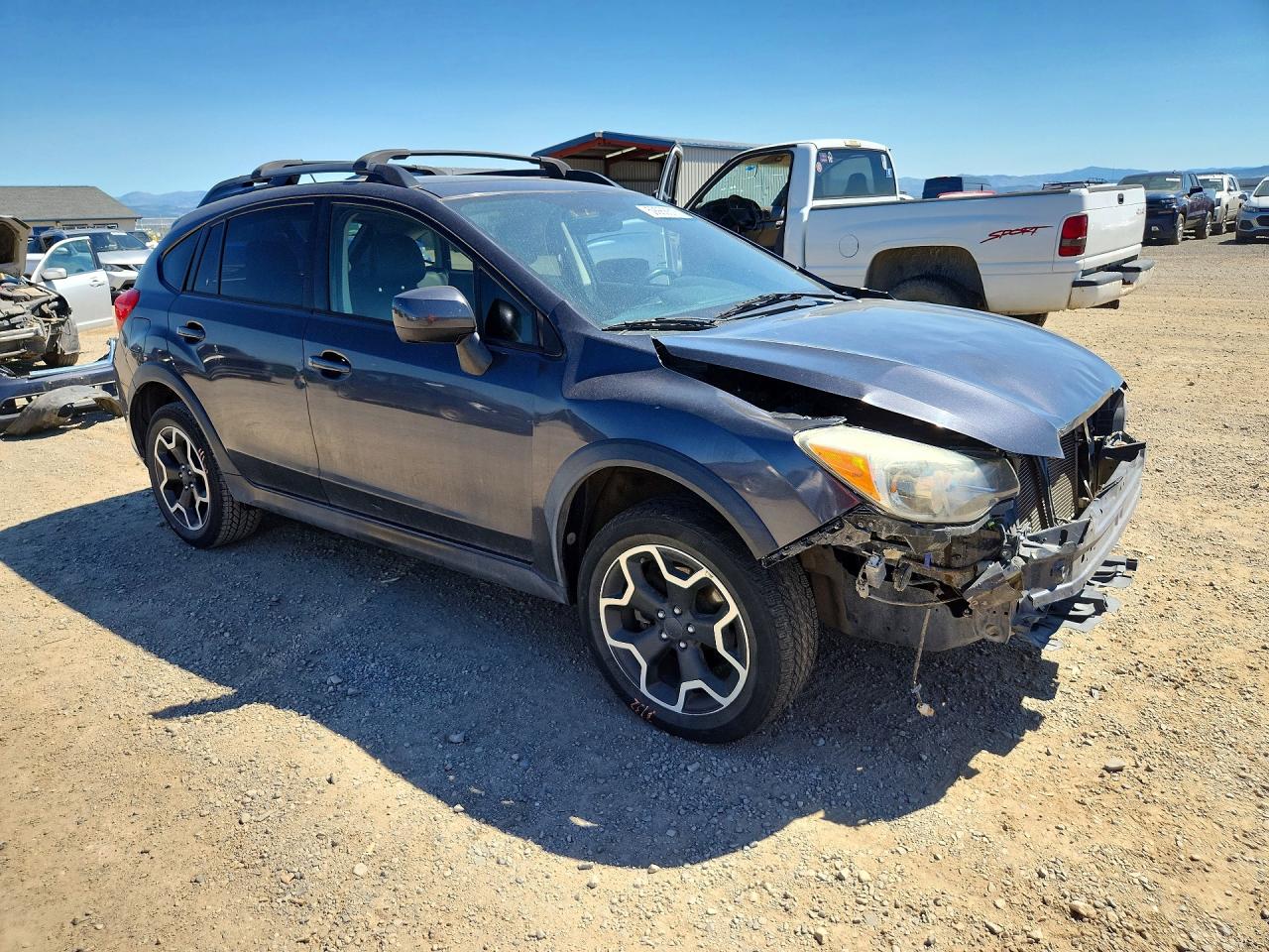 2014 Subaru Xv Crosstrek 2.0 Limited Charcoal vin: JF2GPAKC4EH348644