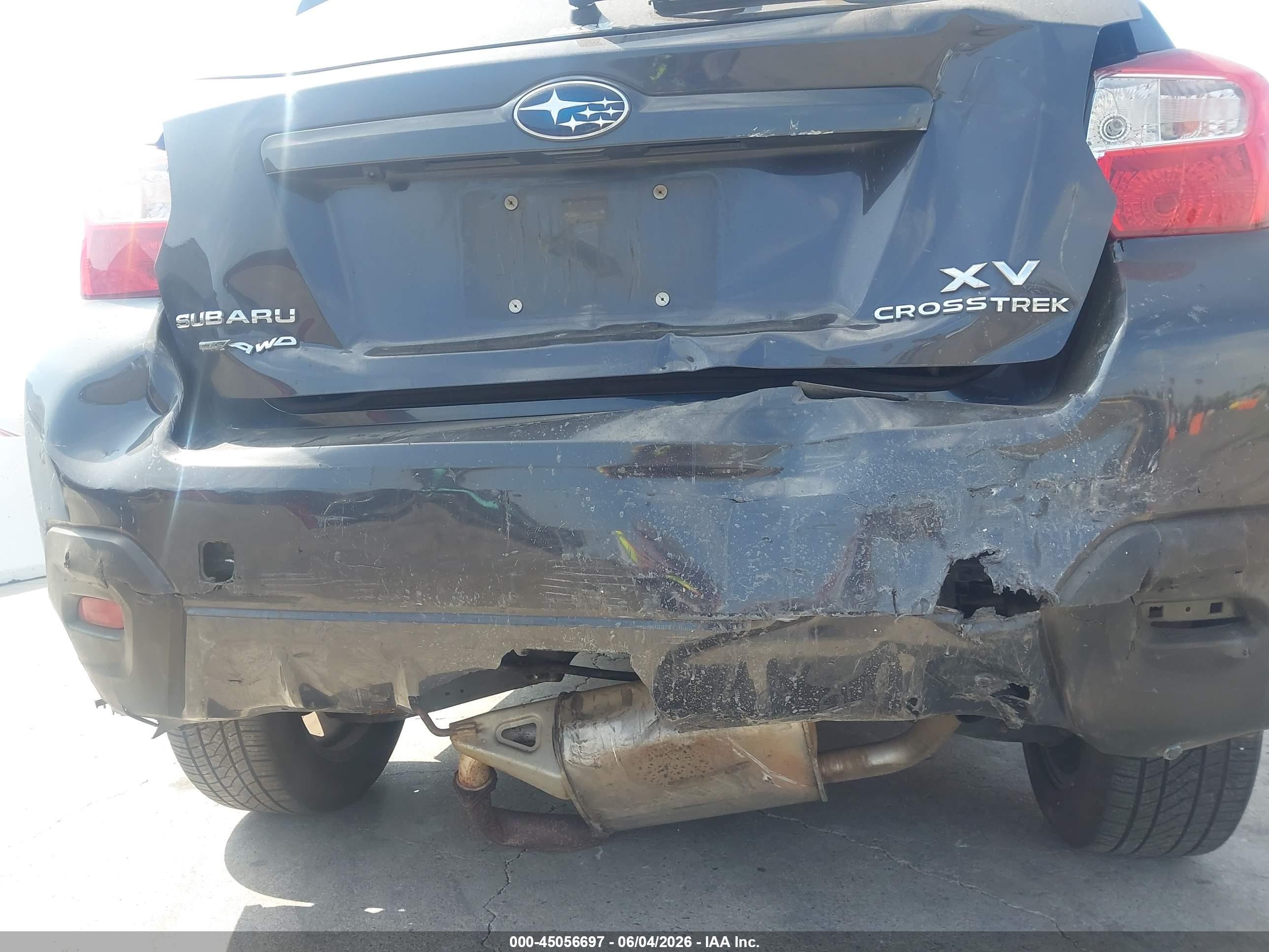 2013 Subaru Xv Crosstrek 2.0i Limited Серый vin: JF2GPAKC5D2864867