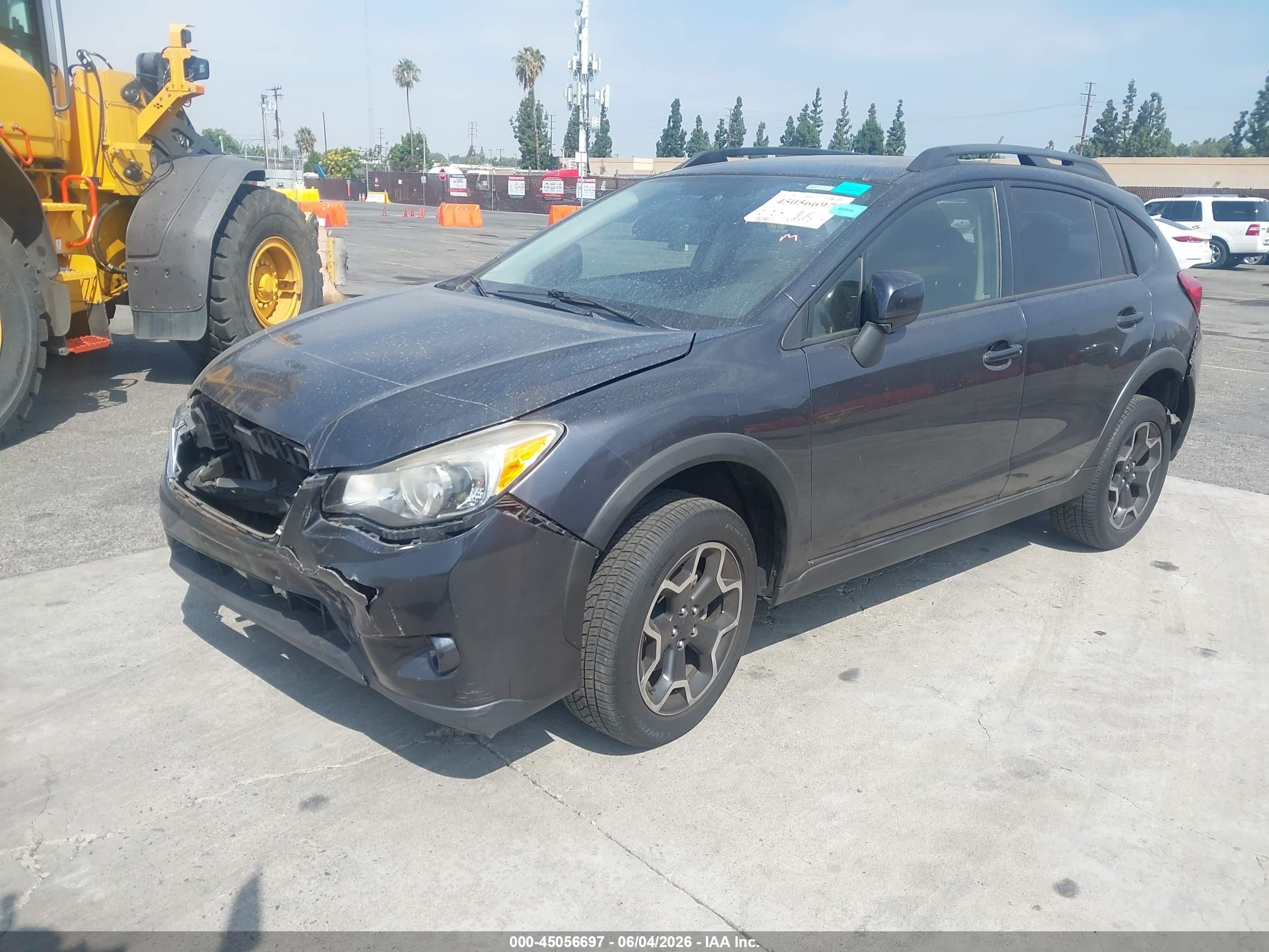 2013 Subaru Xv Crosstrek 2.0i Limited Серый vin: JF2GPAKC5D2864867