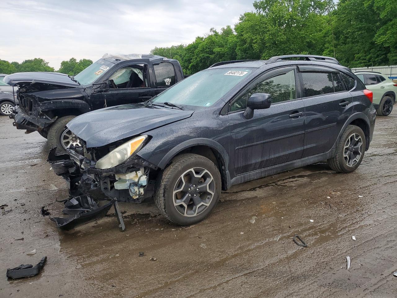 2013 Subaru Xv Crosstrek 2.0 Limited Gray vin: JF2GPAKC5D2866537