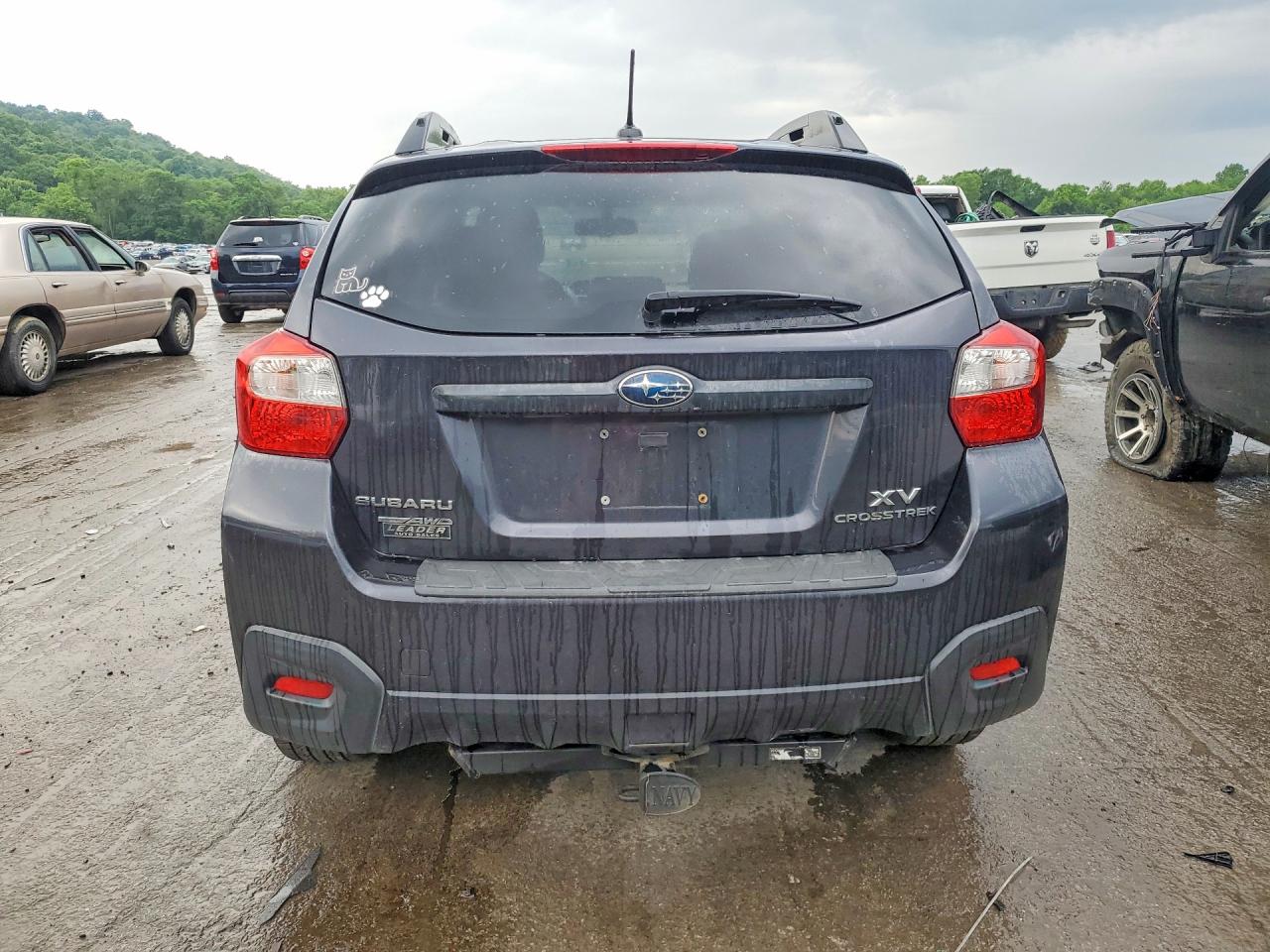 2013 Subaru Xv Crosstrek 2.0 Limited Gray vin: JF2GPAKC5D2866537