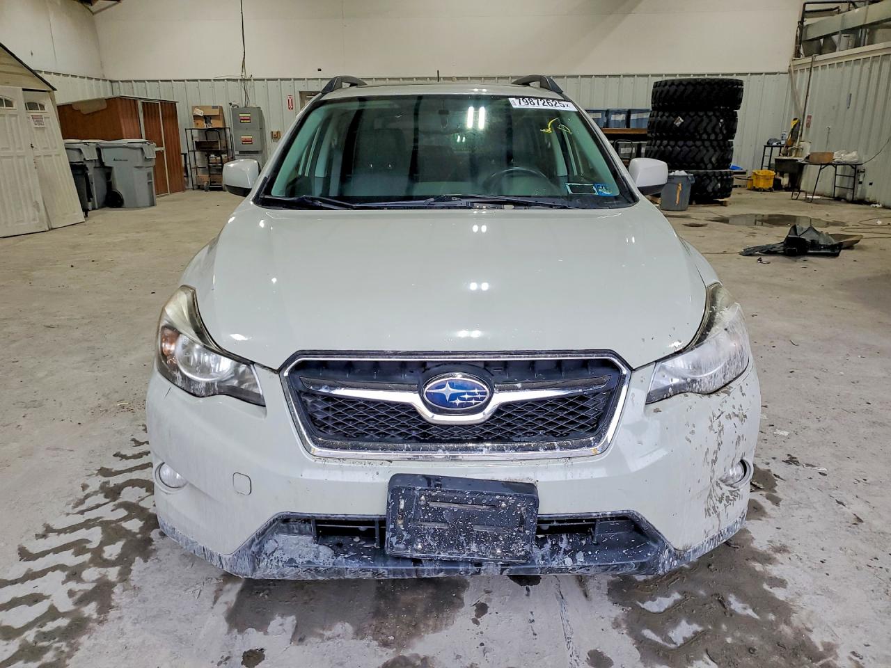 2014 Subaru Crosstrek Beige vin: JF2GPAKC5E8211227