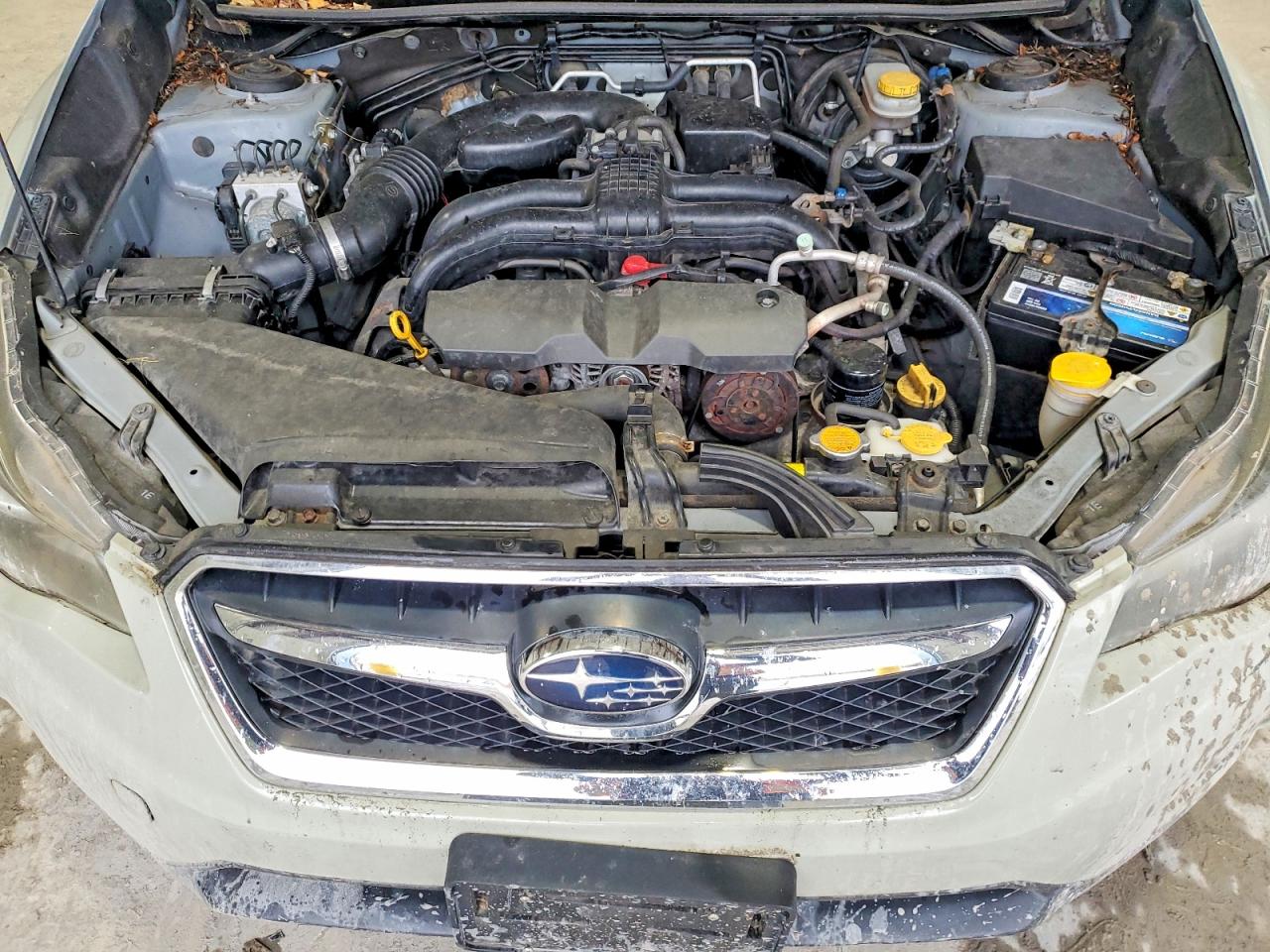 2014 Subaru Crosstrek Beige vin: JF2GPAKC5E8211227