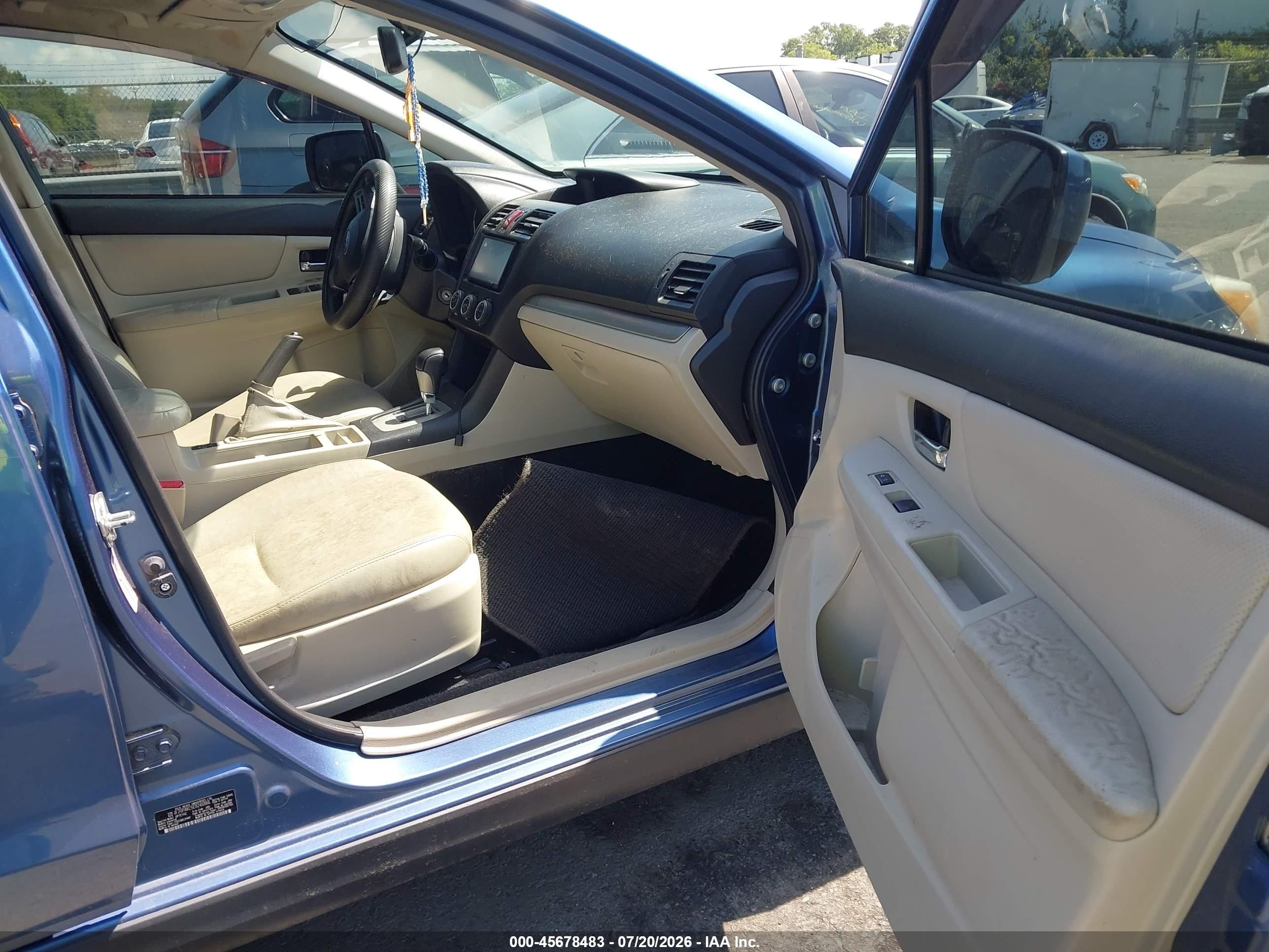 2014 Subaru Xv Crosstrek 2.0i Limited Blue vin: JF2GPAKC5E8246866