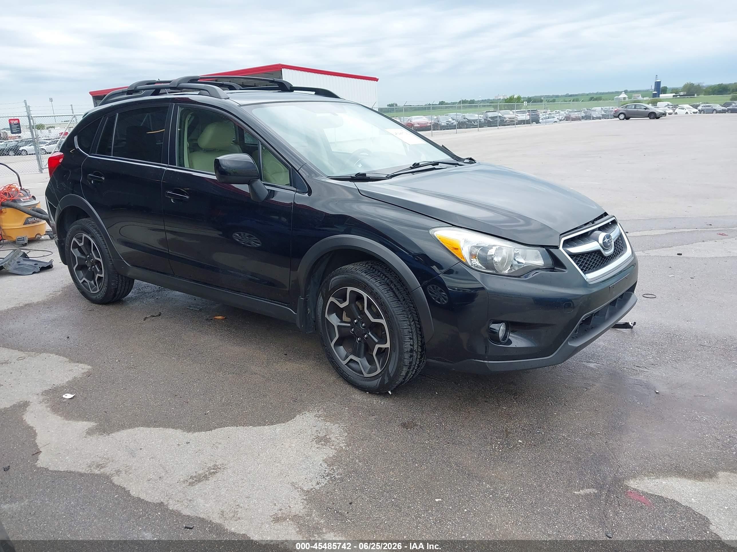 2014 Subaru Xv Crosstrek 2.0i Limited Black vin: JF2GPAKC5E8314535