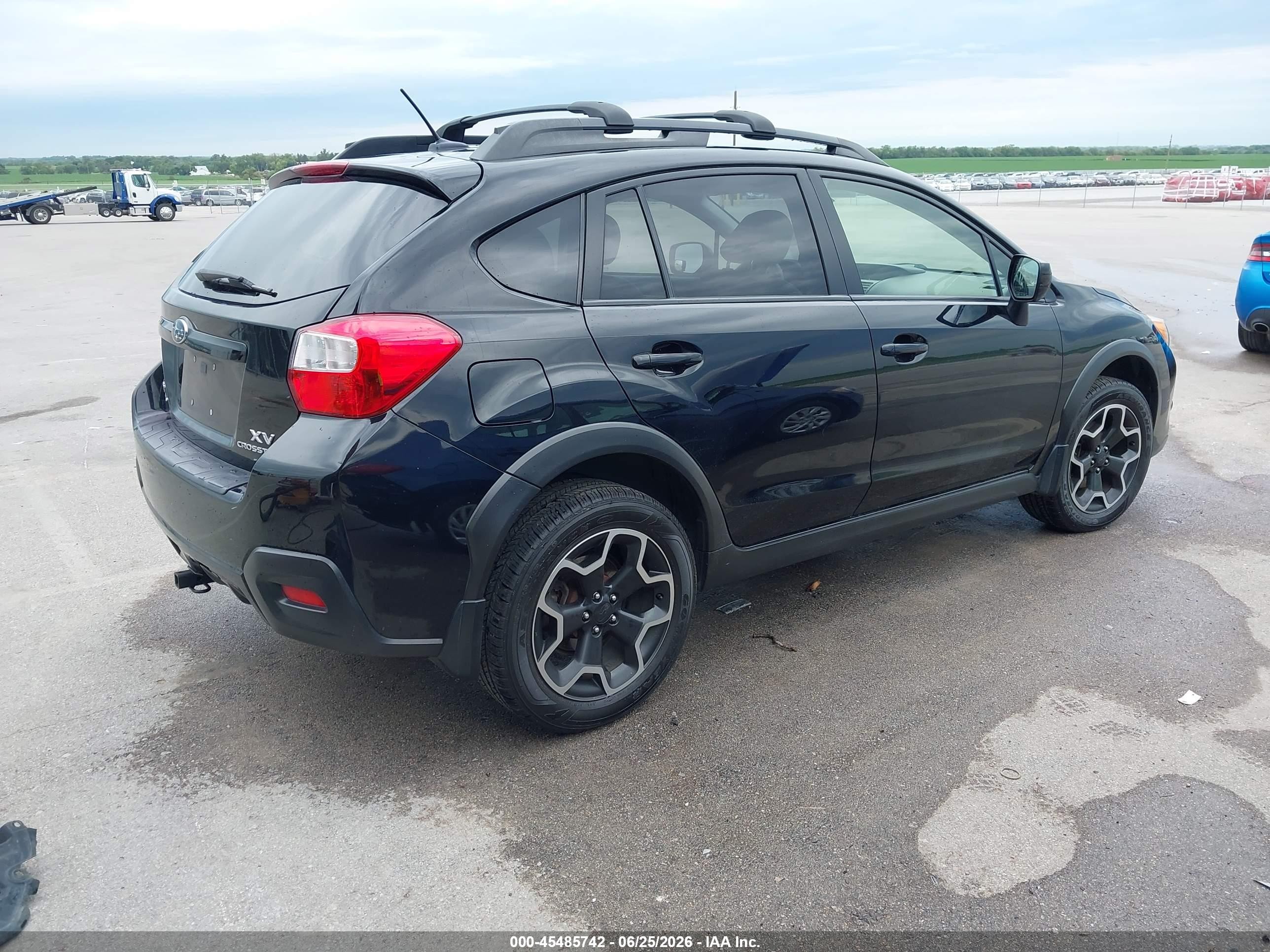 2014 Subaru Xv Crosstrek 2.0i Limited Black vin: JF2GPAKC5E8314535