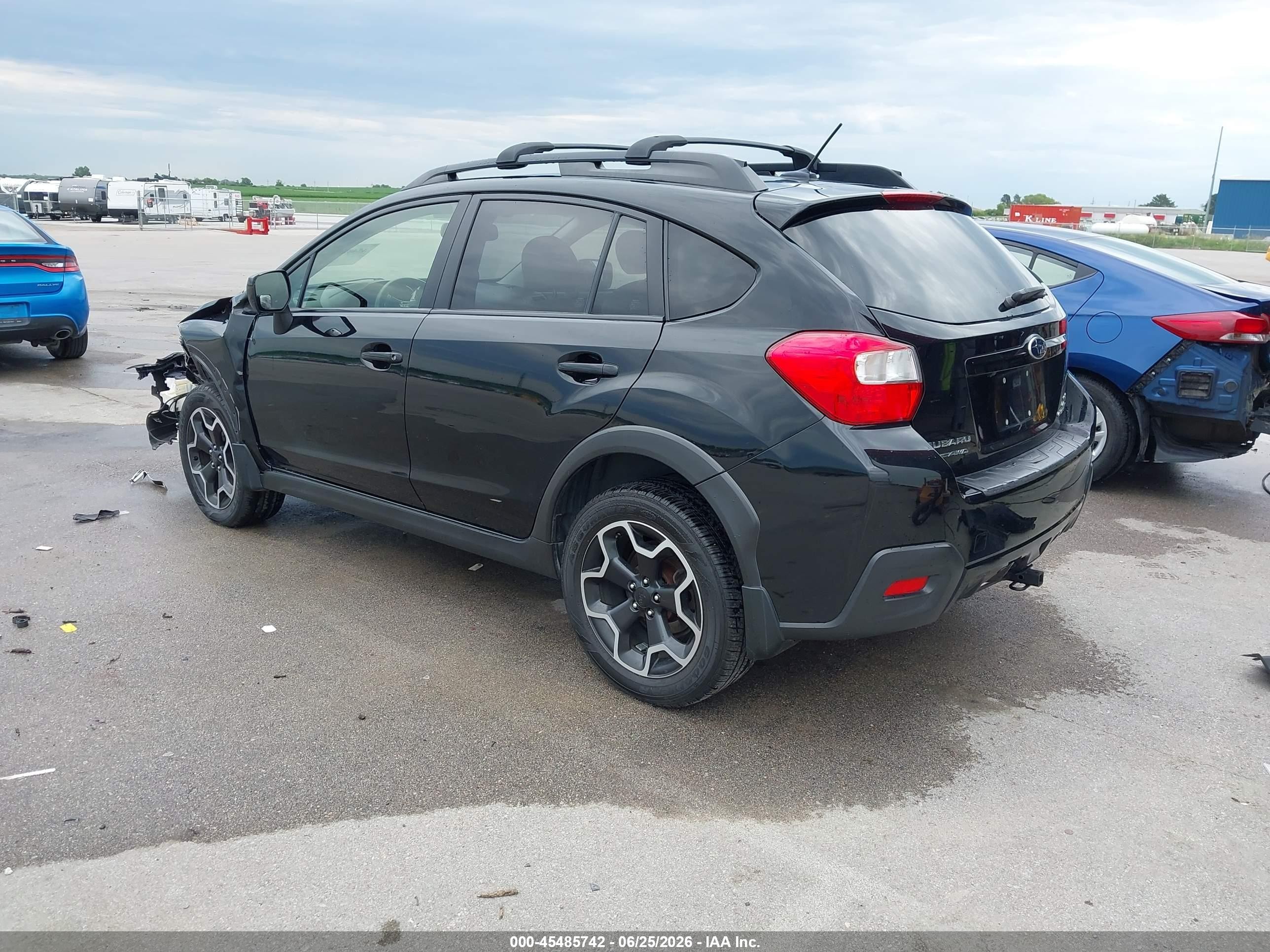 2014 Subaru Xv Crosstrek 2.0i Limited Black vin: JF2GPAKC5E8314535