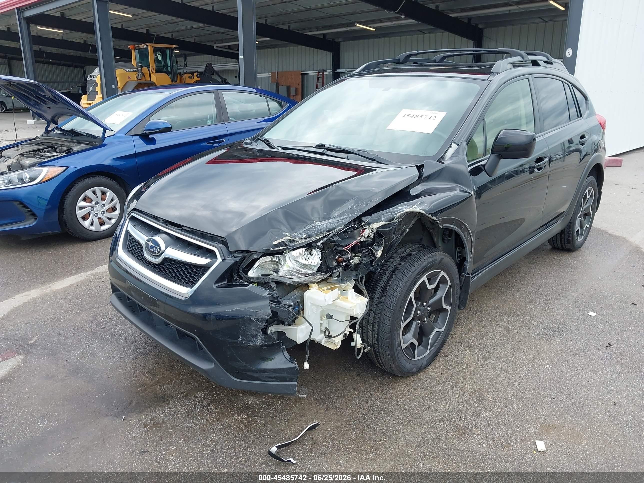 2014 Subaru Xv Crosstrek 2.0i Limited Black vin: JF2GPAKC5E8314535