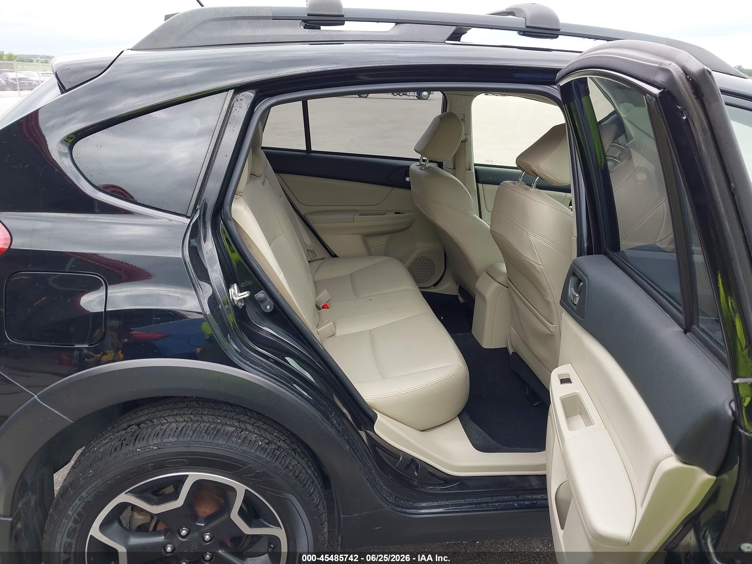 2014 Subaru Xv Crosstrek 2.0i Limited Black vin: JF2GPAKC5E8314535
