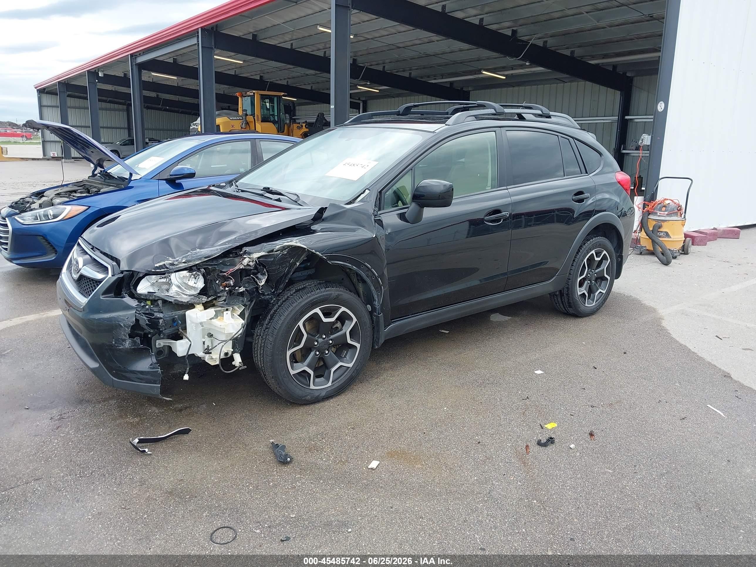2014 Subaru Xv Crosstrek 2.0i Limited Black vin: JF2GPAKC5E8314535