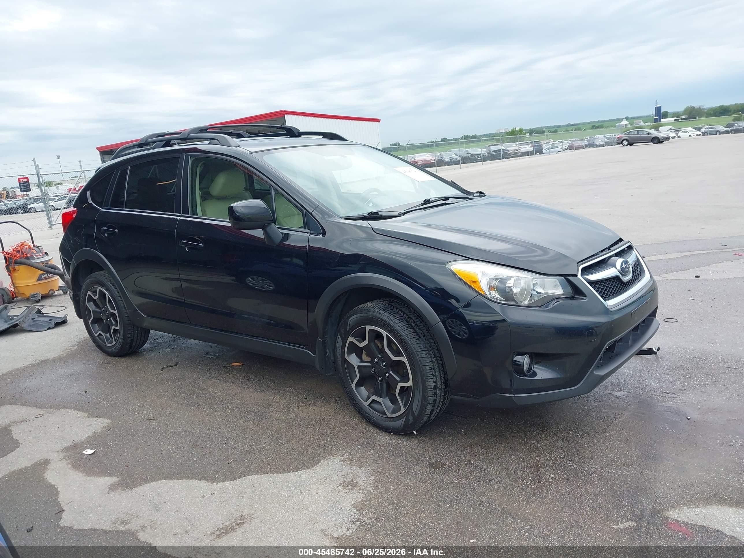 2014 Subaru Xv Crosstrek 2.0i Limited Black vin: JF2GPAKC5E8314535