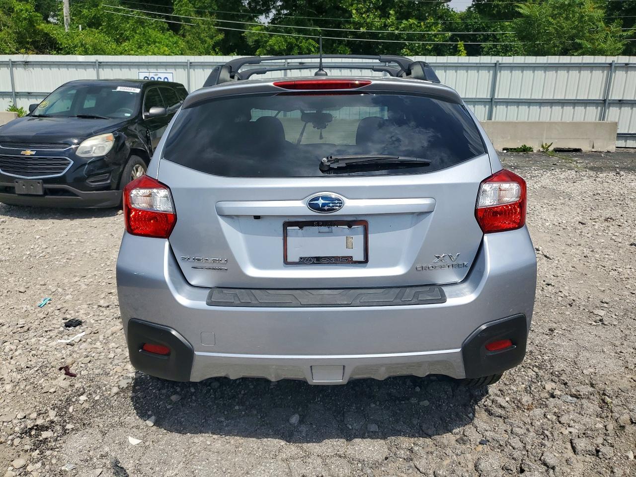 2013 Subaru Xv Crosstrek 2.0 Limited Silver vin: JF2GPAKC6D2216521