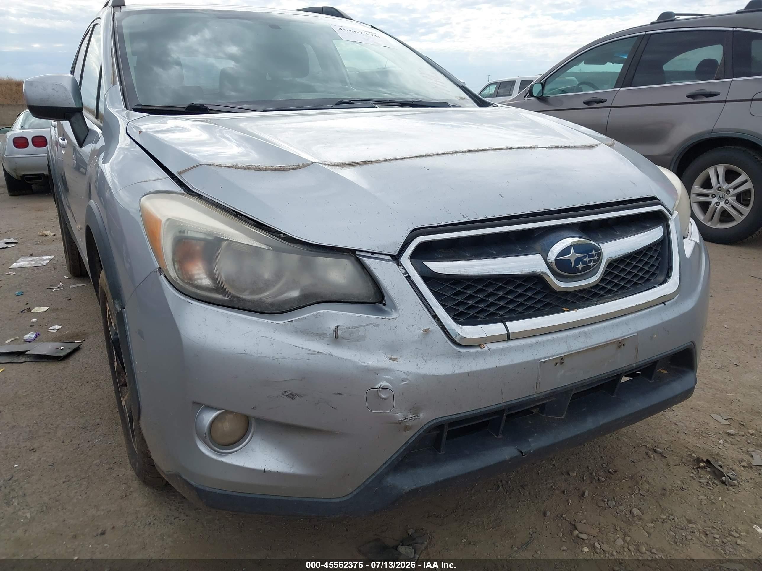 2013 Subaru Xv Crosstrek 2.0i Limited Silver vin: JF2GPAKC6D2848676