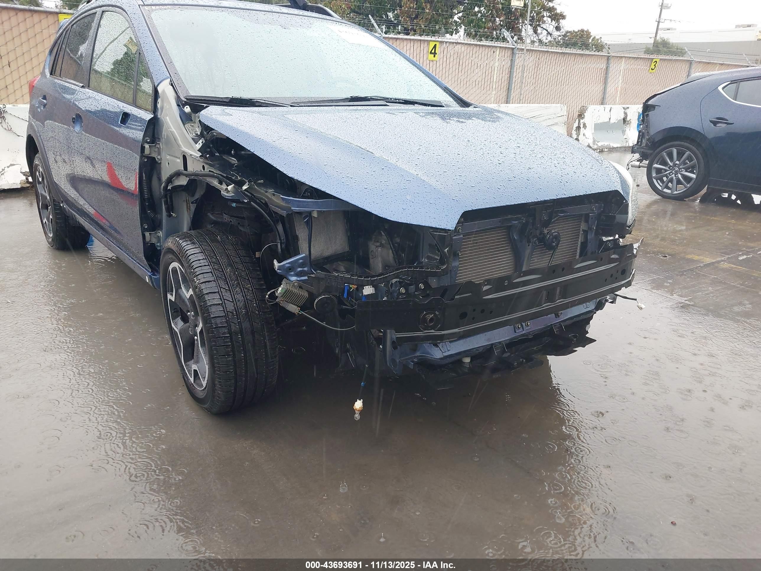 2013 Subaru Xv Crosstrek 2.0i Limited Синий vin: JF2GPAKC6D2866885