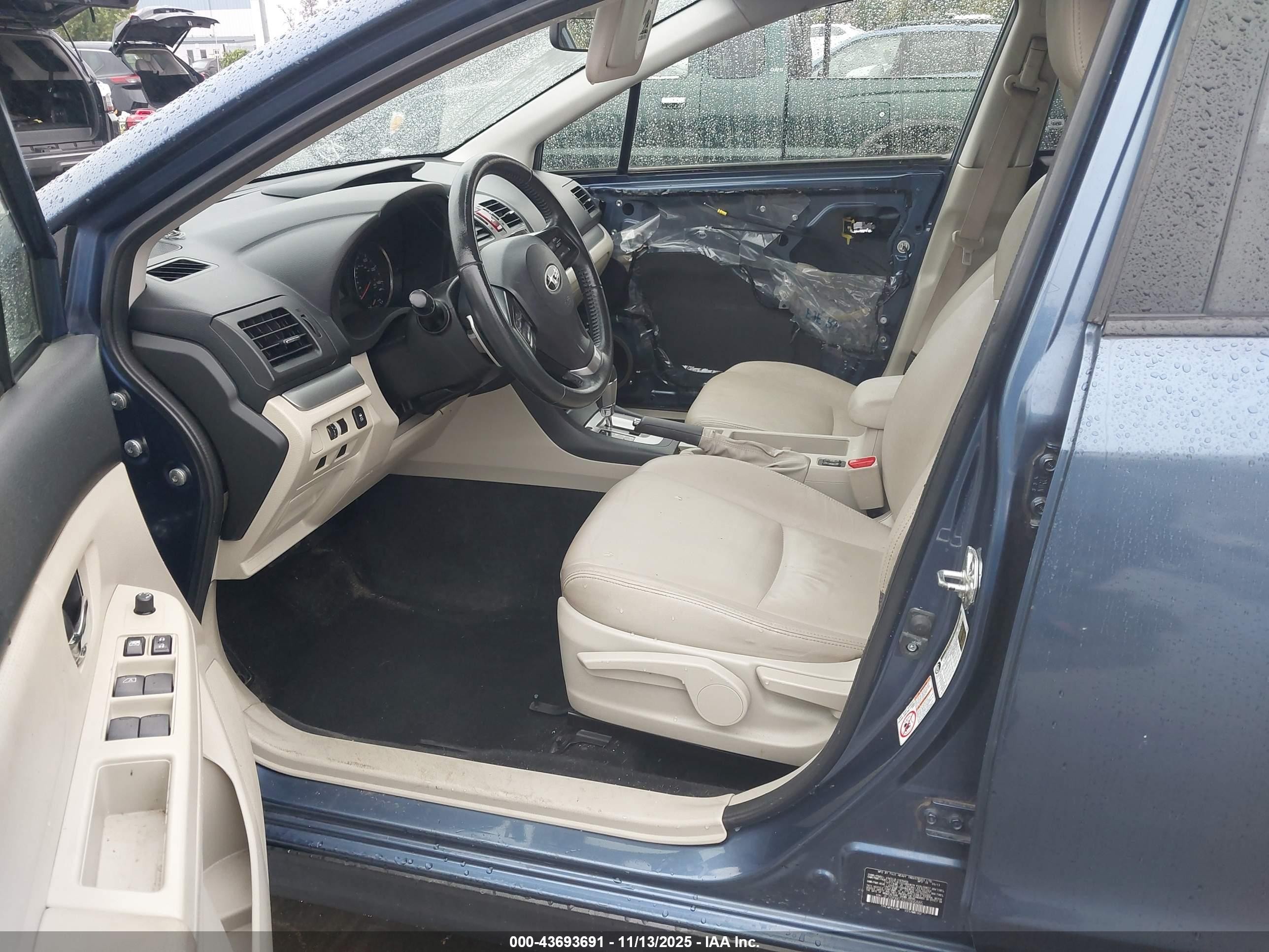 2013 Subaru Xv Crosstrek 2.0i Limited Синий vin: JF2GPAKC6D2866885