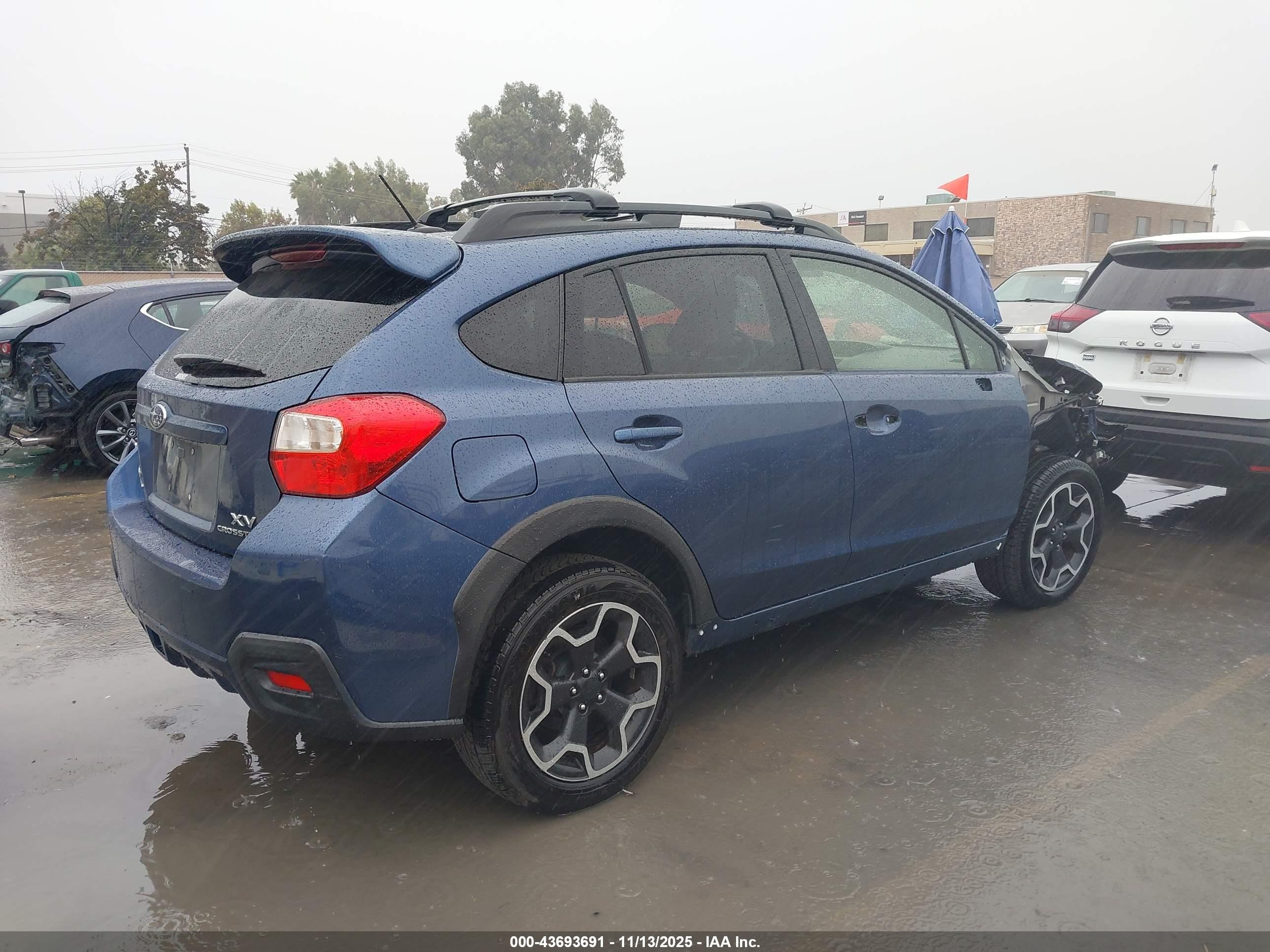 2013 Subaru Xv Crosstrek 2.0i Limited Синий vin: JF2GPAKC6D2866885