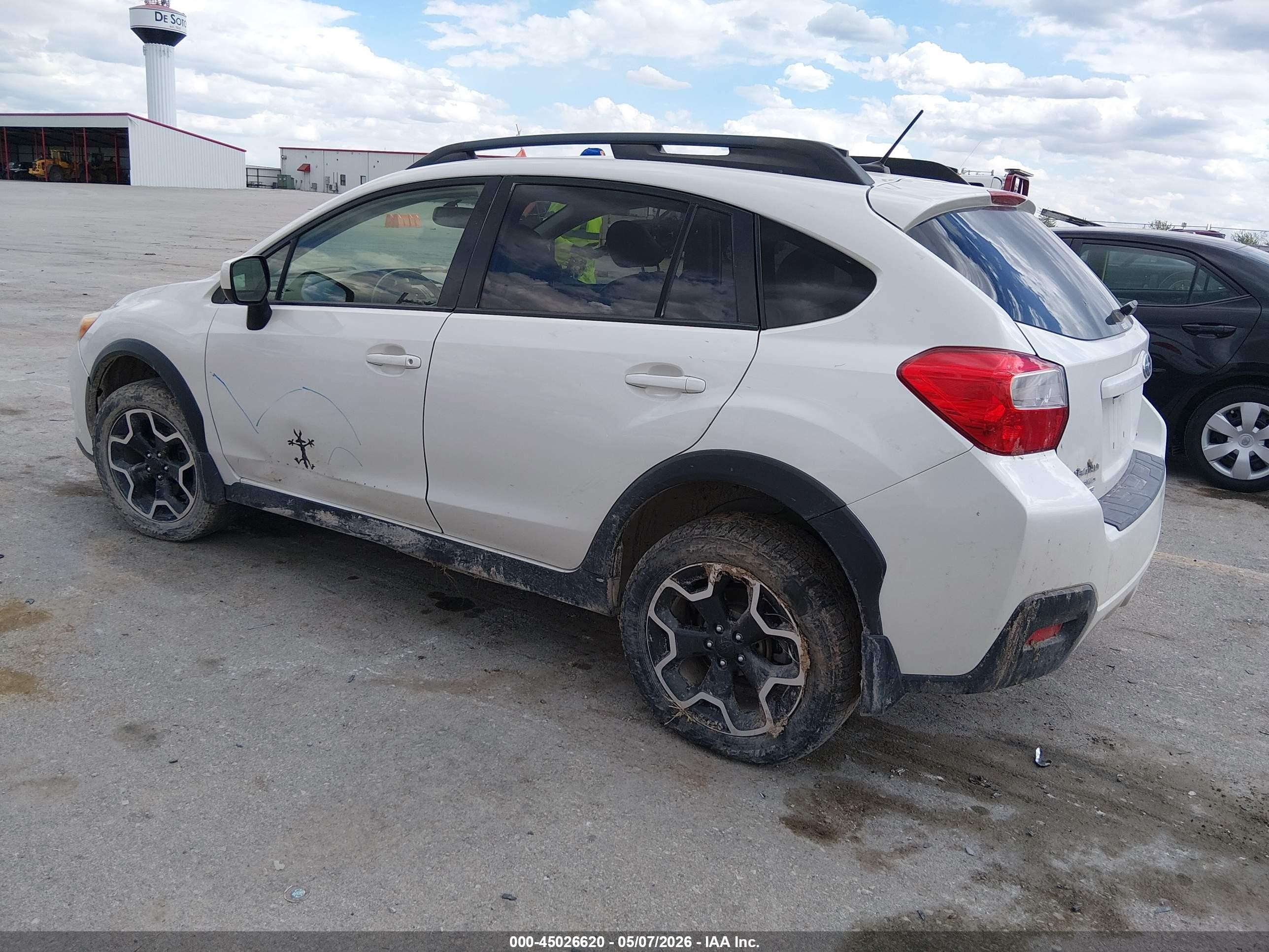2013 Subaru Xv Crosstrek 2.0i Limited White vin: JF2GPAKC6D2870225