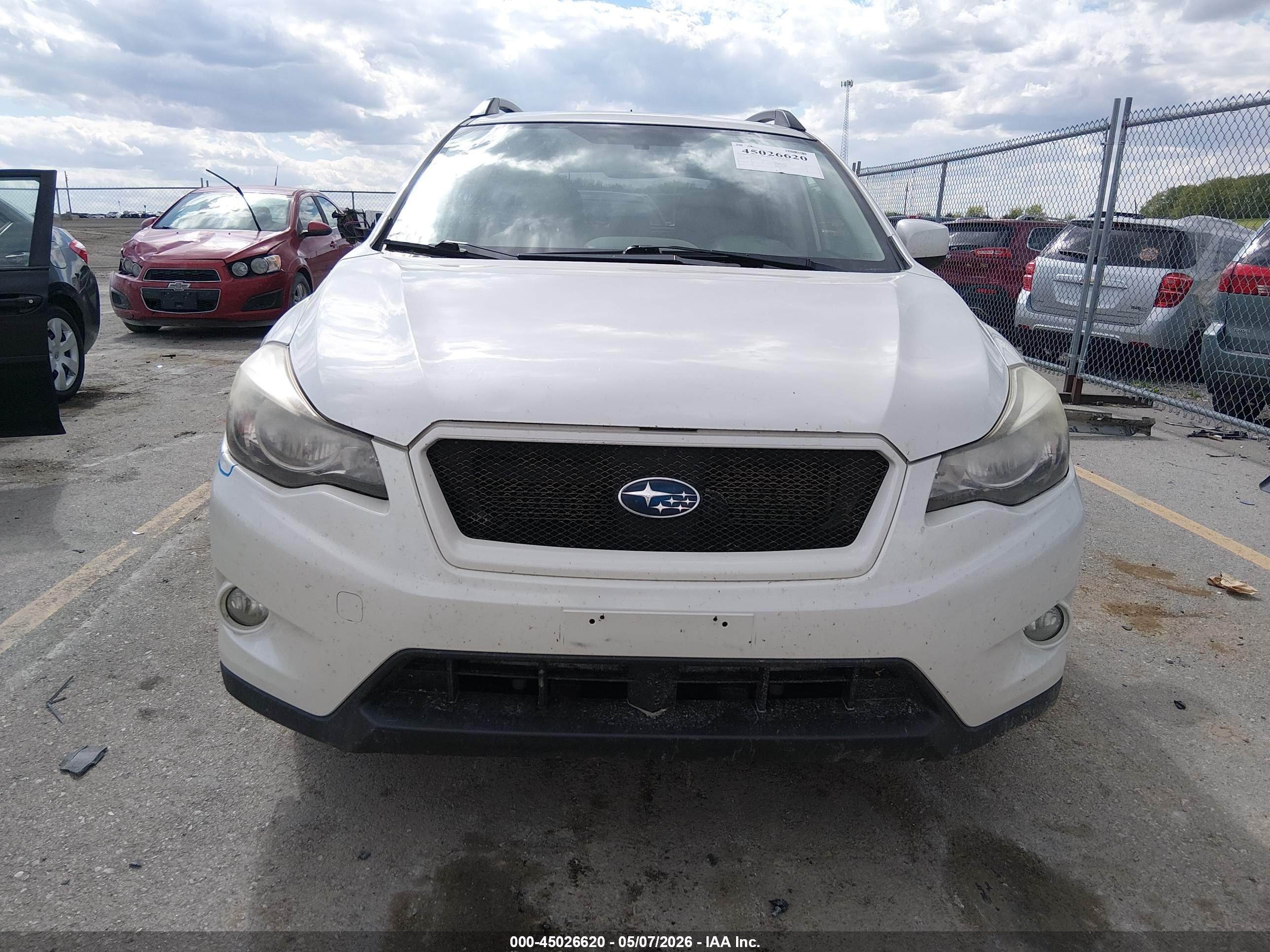 2013 Subaru Xv Crosstrek 2.0i Limited White vin: JF2GPAKC6D2870225