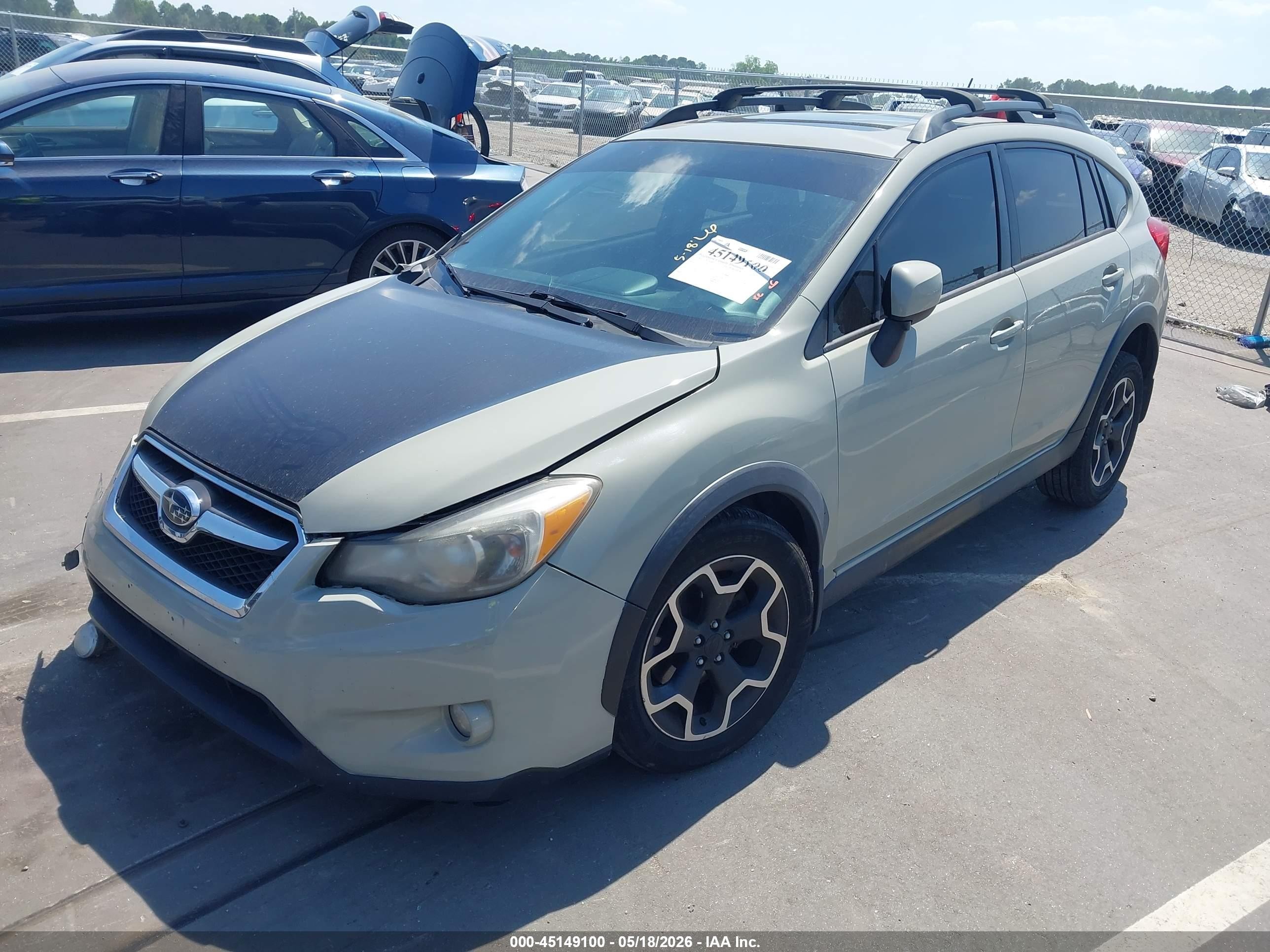 2014 Subaru Xv Crosstrek 2.0i Limited Beige vin: JF2GPAKC6E8203315