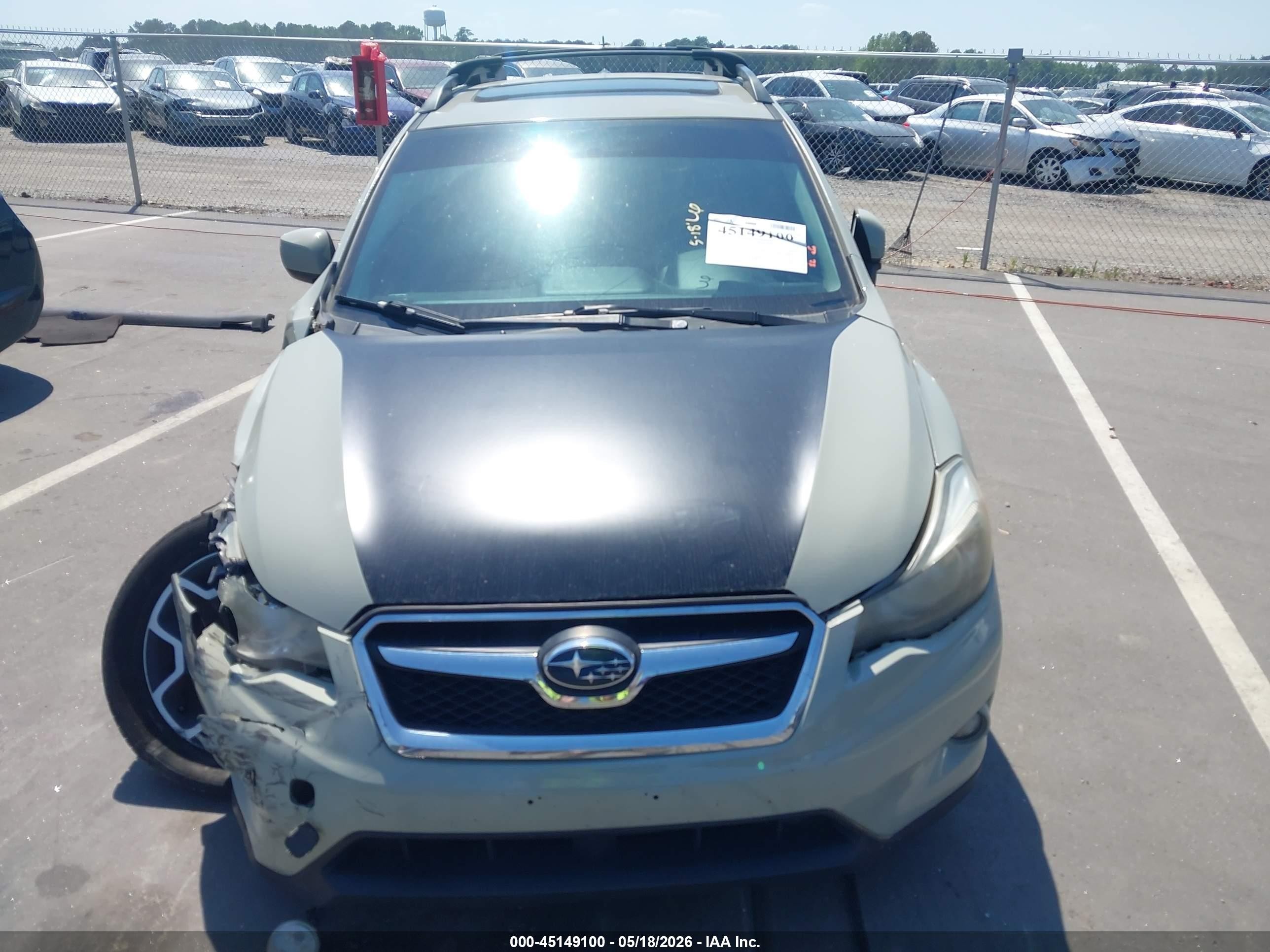 2014 Subaru Xv Crosstrek 2.0i Limited Beige vin: JF2GPAKC6E8203315
