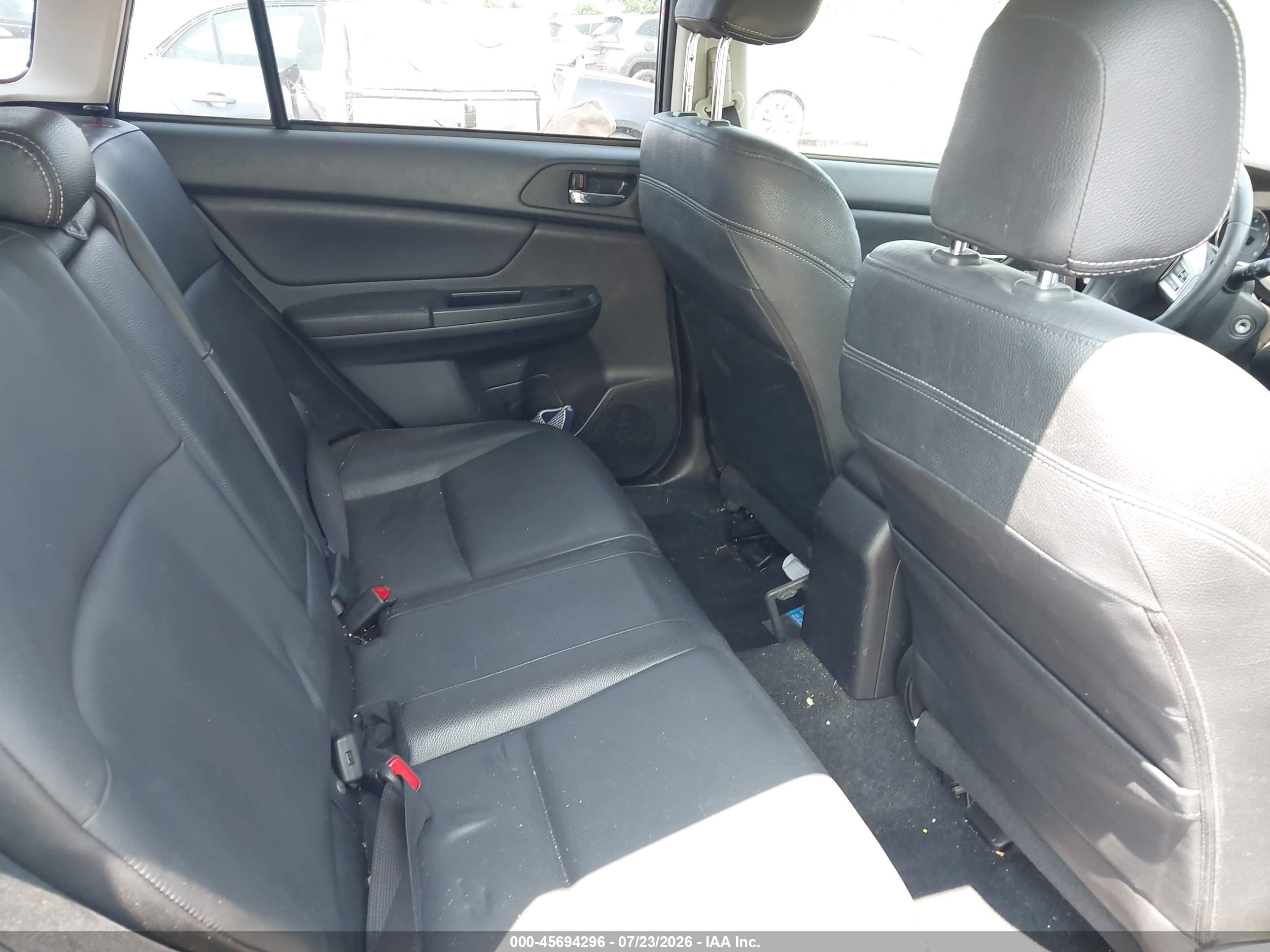 2014 Subaru Xv Crosstrek 2.0i Limited Black vin: JF2GPAKC6E8213388