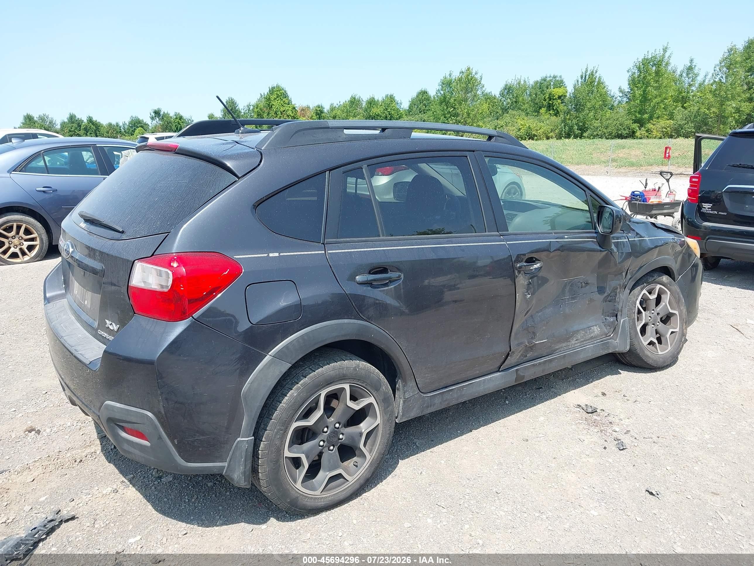 2014 Subaru Xv Crosstrek 2.0i Limited Black vin: JF2GPAKC6E8213388