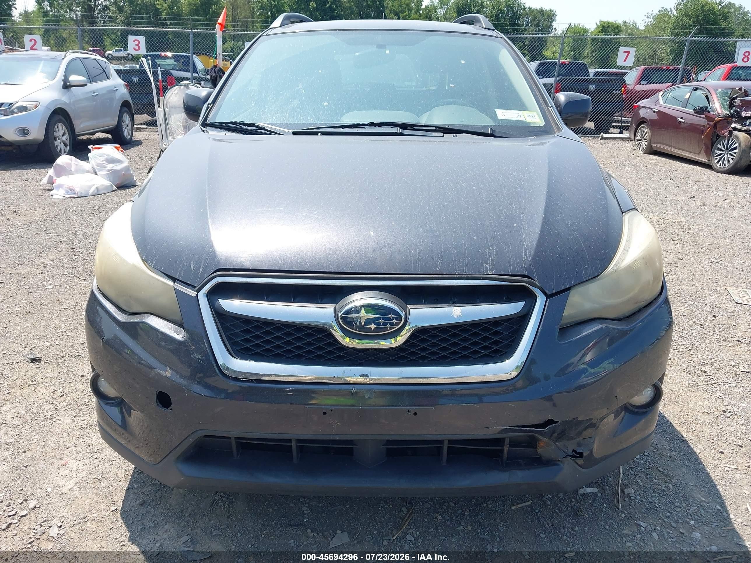 2014 Subaru Xv Crosstrek 2.0i Limited Black vin: JF2GPAKC6E8213388