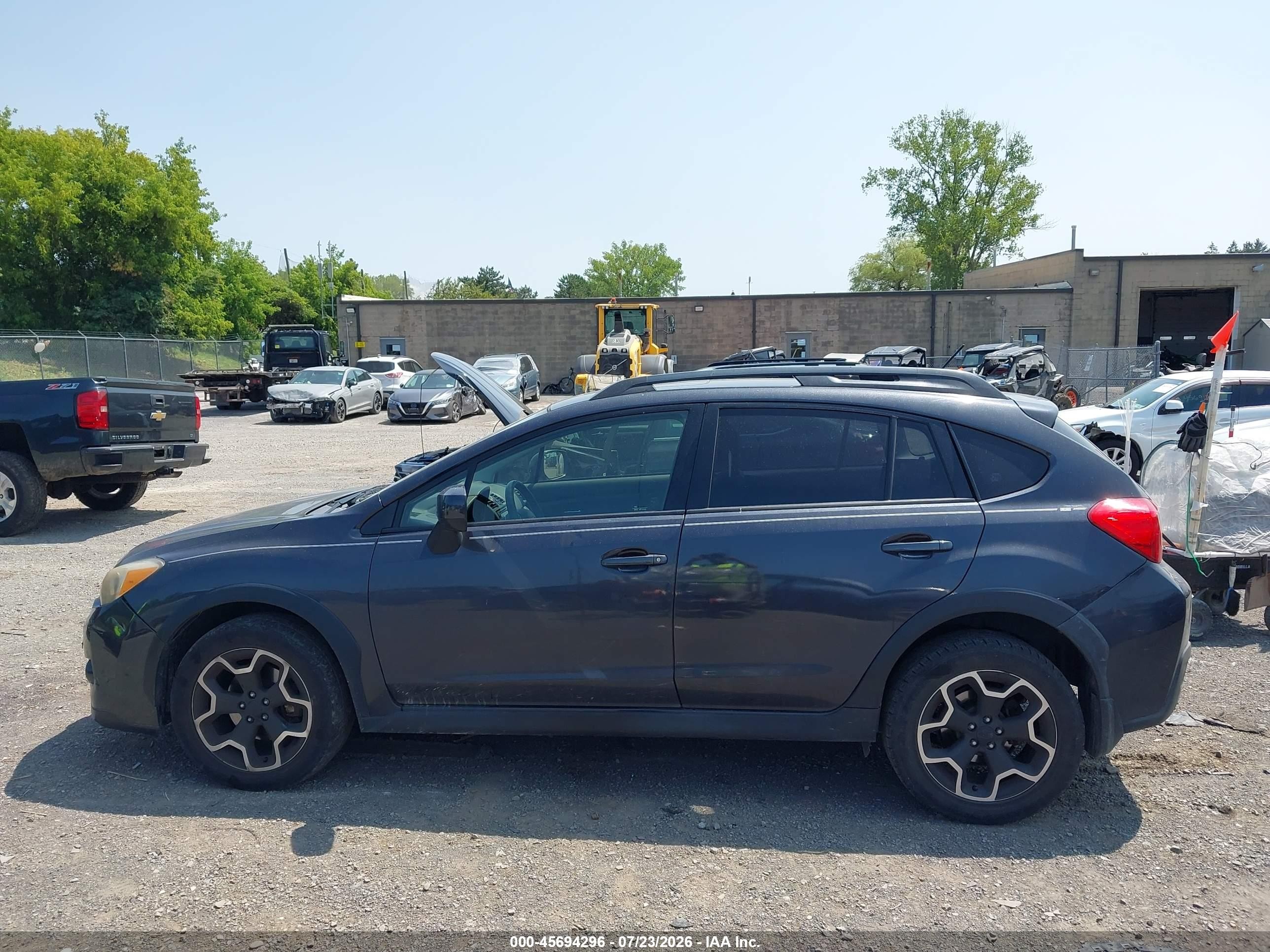 2014 Subaru Xv Crosstrek 2.0i Limited Black vin: JF2GPAKC6E8213388
