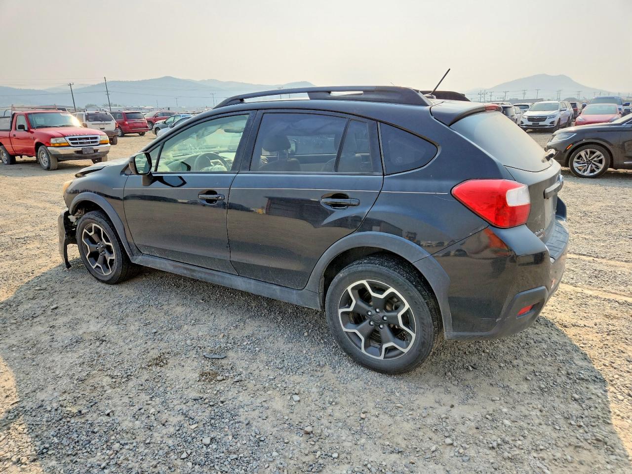 2014 Subaru Xv Crosstrek 2.0 Limited Black vin: JF2GPAKC6E8296143
