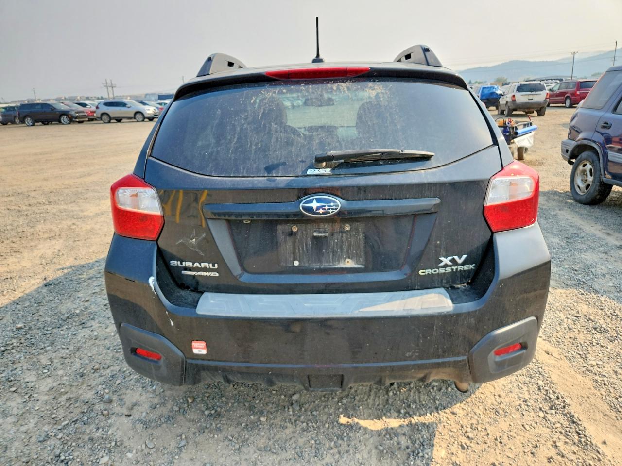 2014 Subaru Xv Crosstrek 2.0 Limited Black vin: JF2GPAKC6E8296143