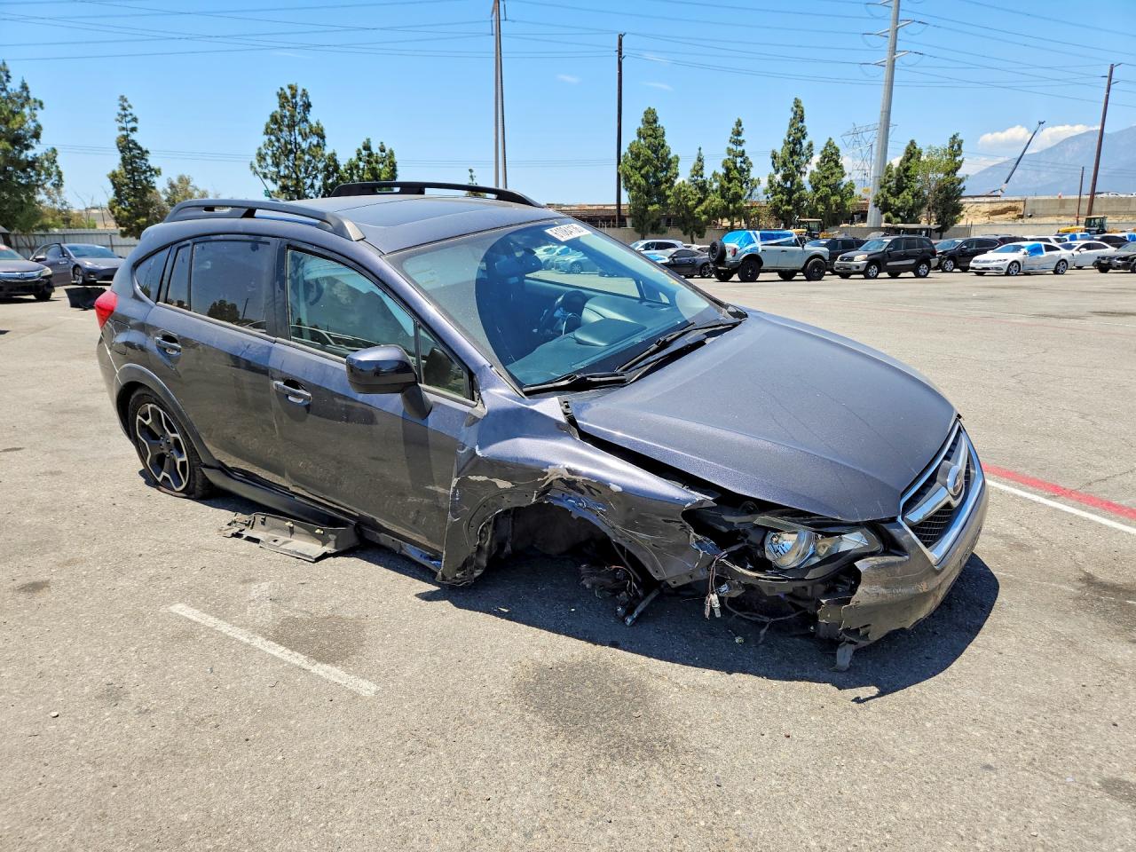 2014 Subaru Xv Crosstrek 2.0 Limited Серый vin: JF2GPAKC6E8304418