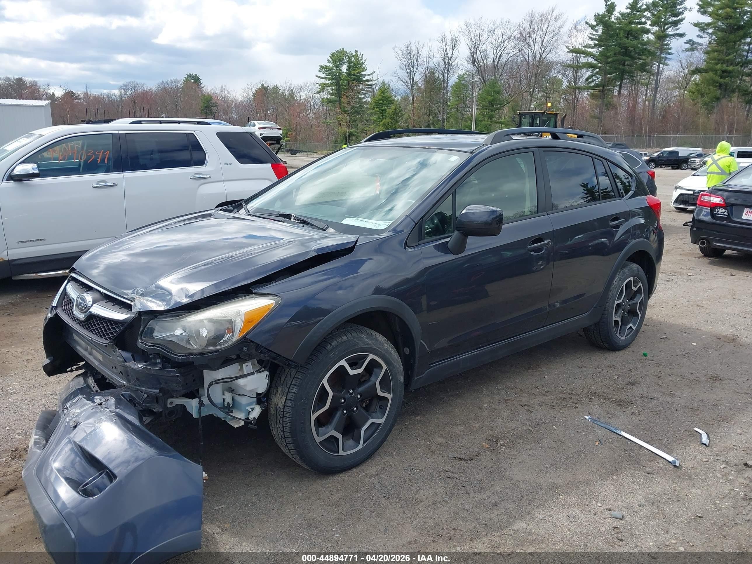 2014 Subaru Xv Crosstrek 2.0i Limited Серый vin: JF2GPAKC6E8331344