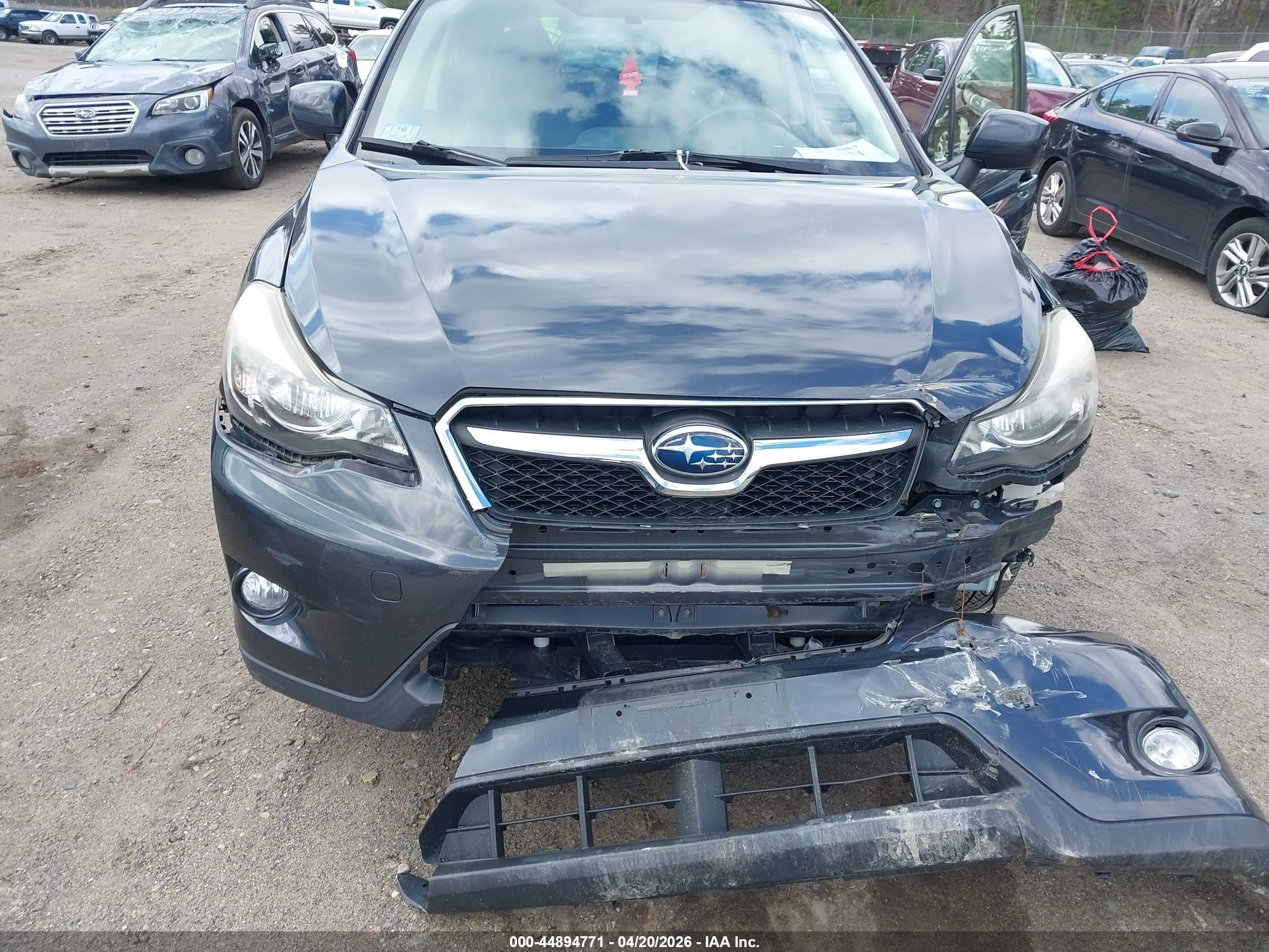 2014 Subaru Xv Crosstrek 2.0i Limited Серый vin: JF2GPAKC6E8331344