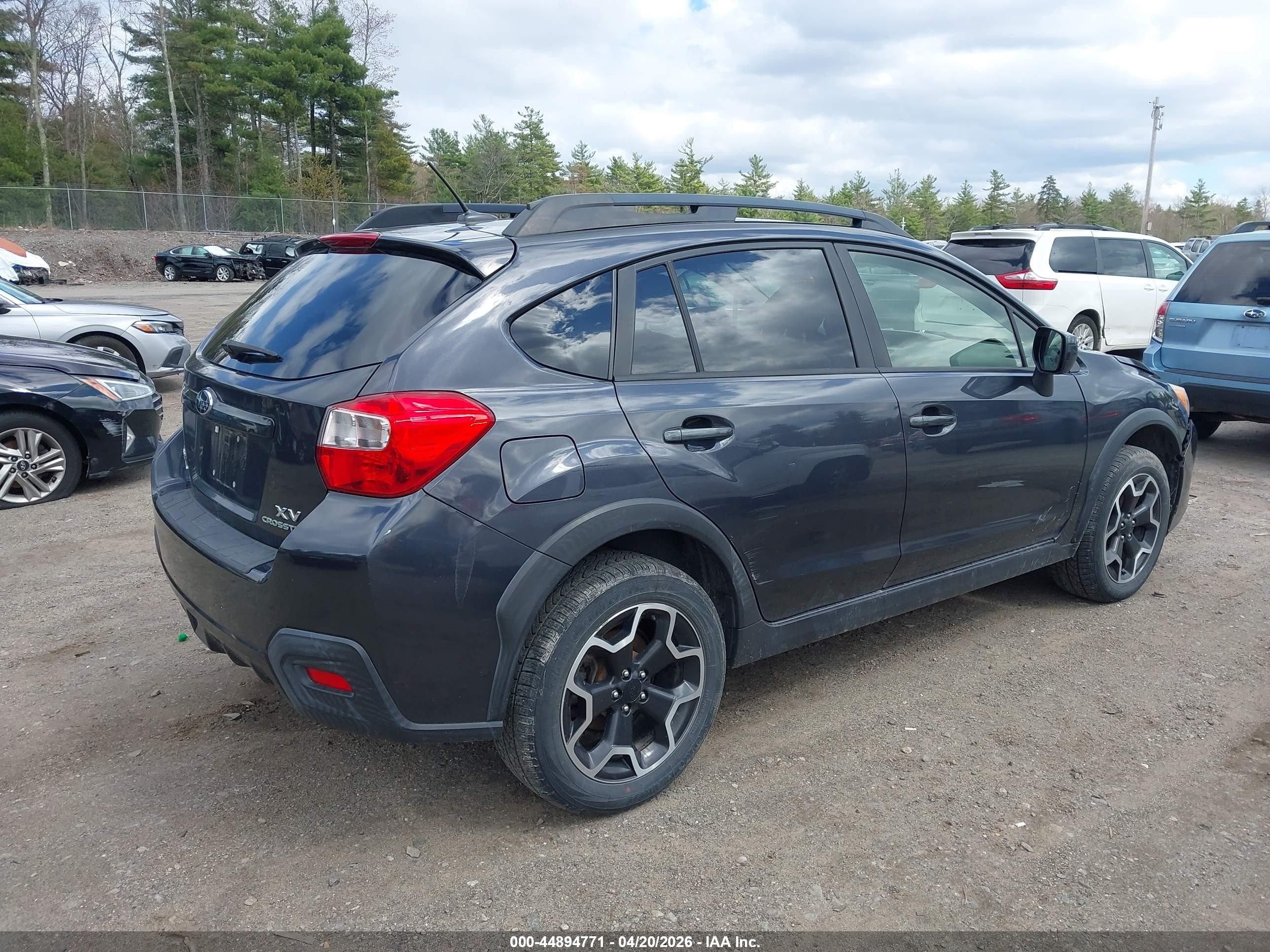 2014 Subaru Xv Crosstrek 2.0i Limited Серый vin: JF2GPAKC6E8331344