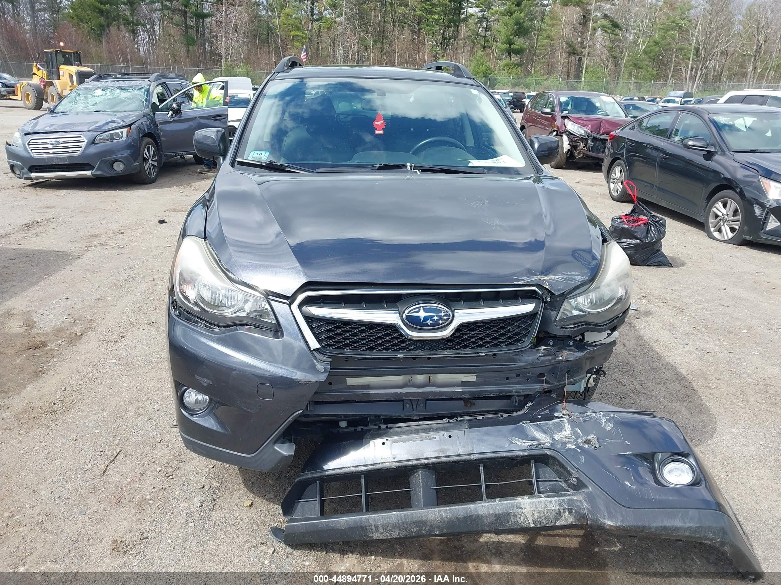 2014 Subaru Xv Crosstrek 2.0i Limited Серый vin: JF2GPAKC6E8331344