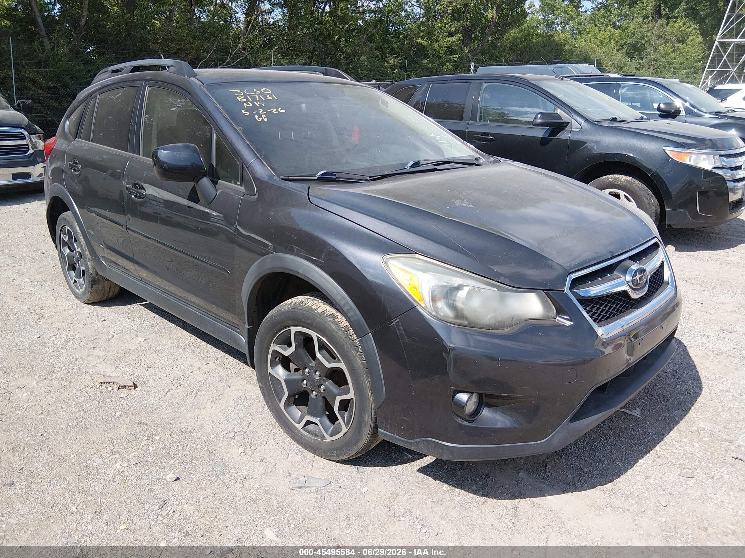 2013 Subaru Xv Crosstrek 2.0i Limited Gray vin: JF2GPAKC7D2817131