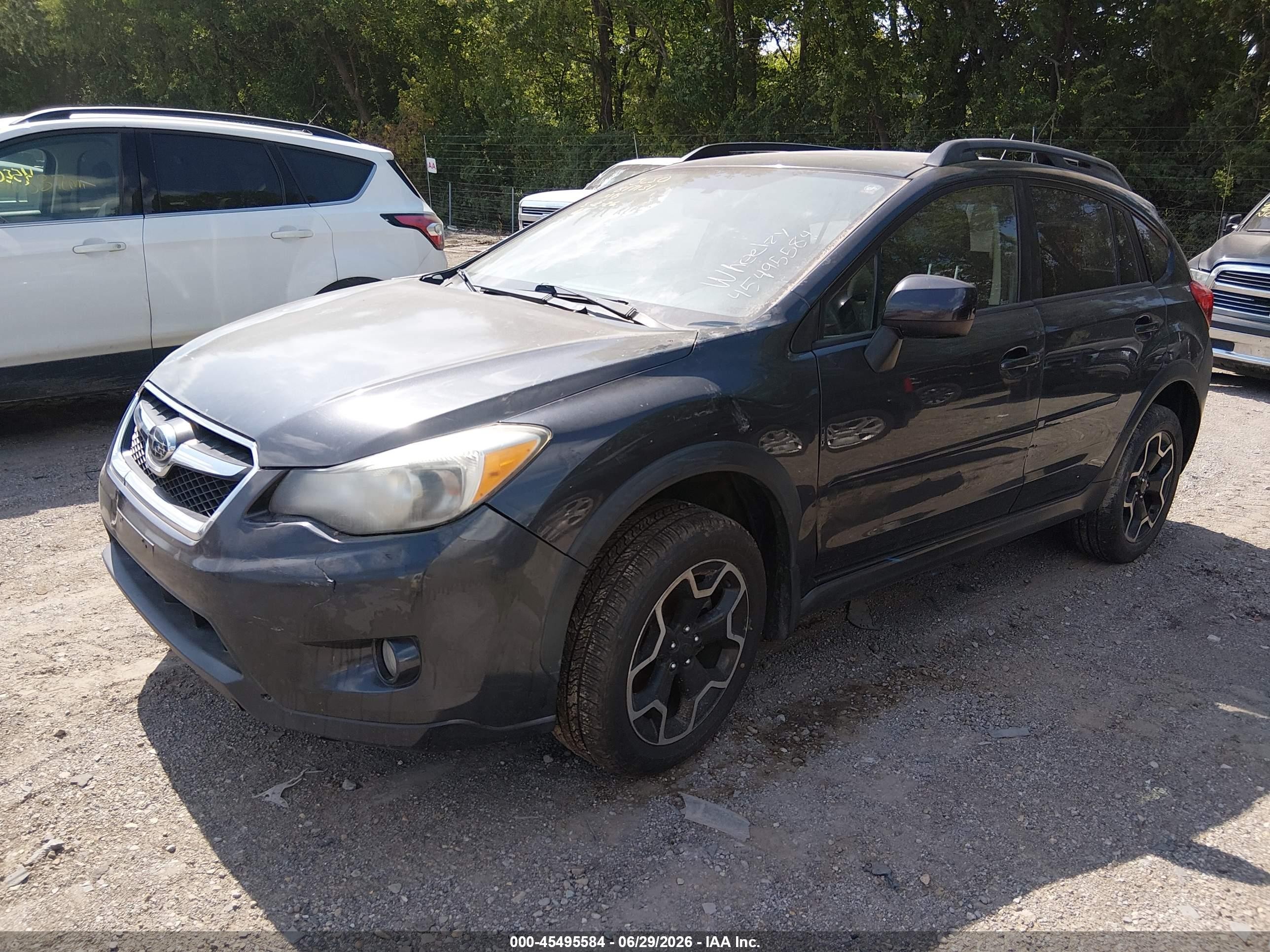 2013 Subaru Xv Crosstrek 2.0i Limited Gray vin: JF2GPAKC7D2817131