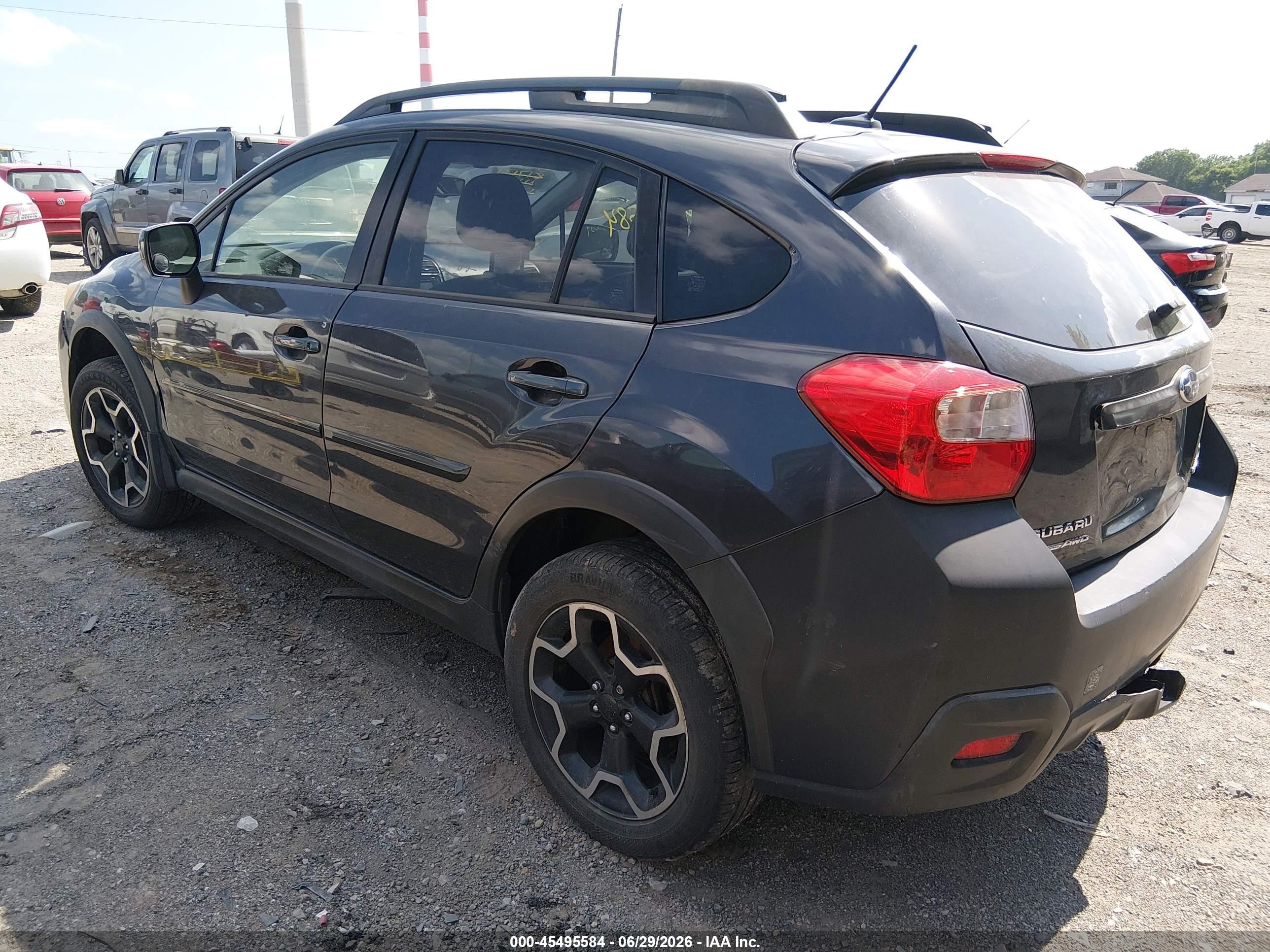 2013 Subaru Xv Crosstrek 2.0i Limited Gray vin: JF2GPAKC7D2817131