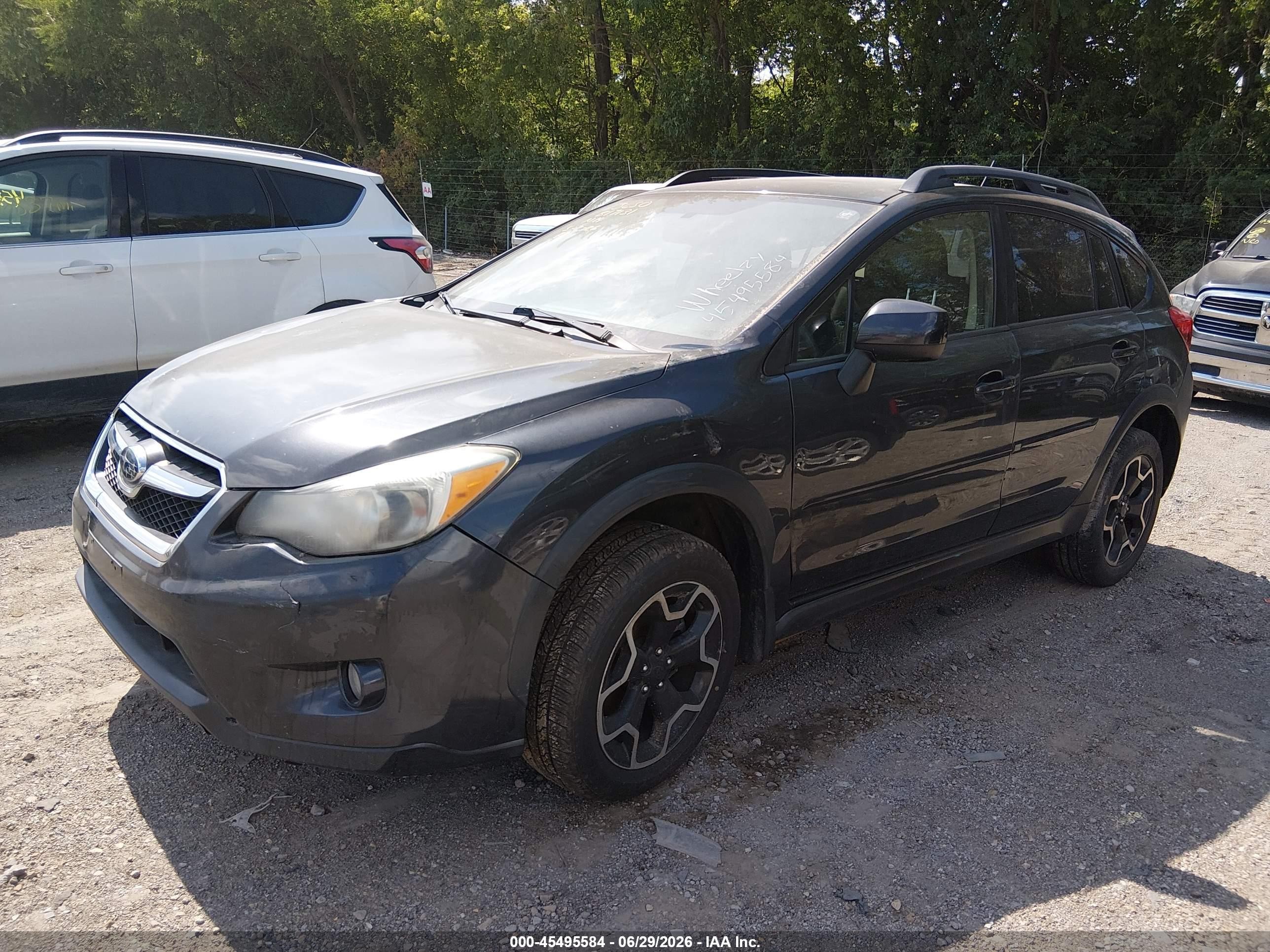2013 Subaru Xv Crosstrek 2.0i Limited Gray vin: JF2GPAKC7D2817131