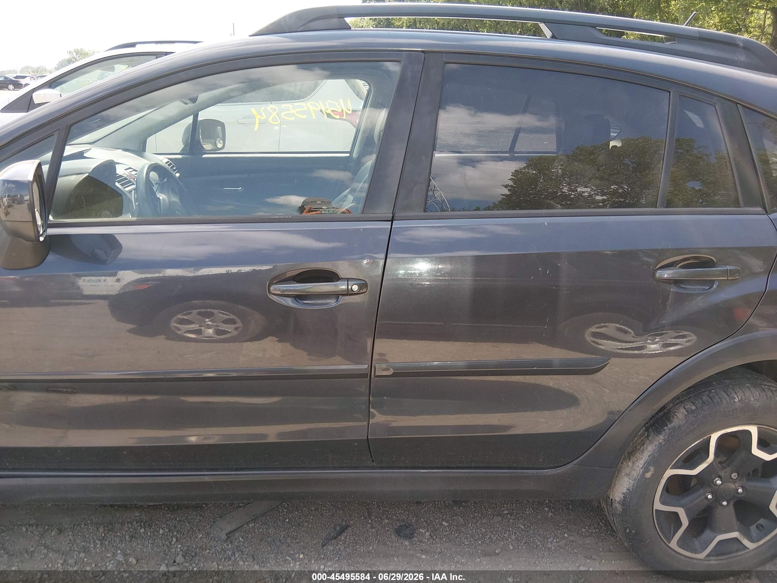2013 Subaru Xv Crosstrek 2.0i Limited Gray vin: JF2GPAKC7D2817131