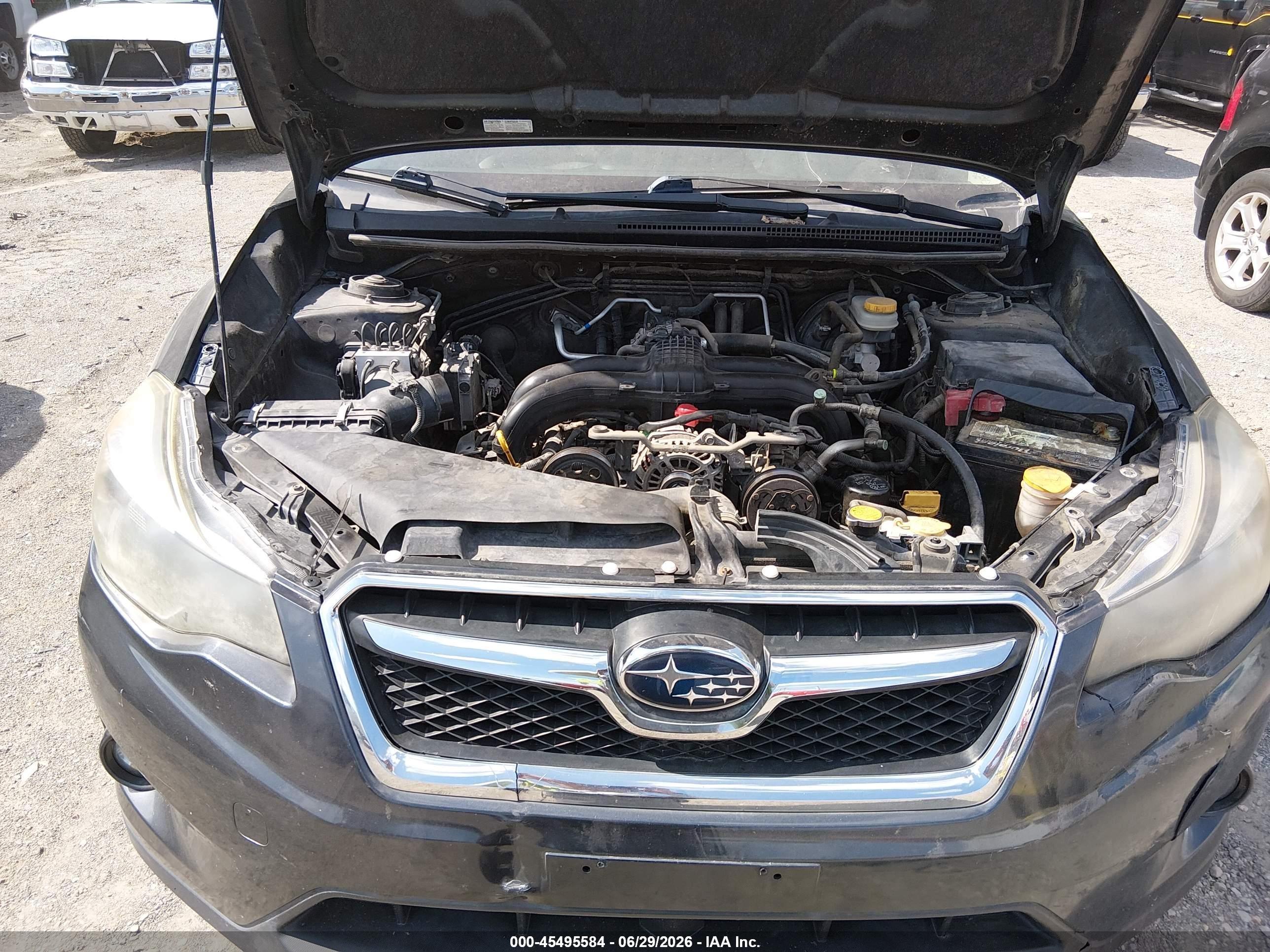 2013 Subaru Xv Crosstrek 2.0i Limited Gray vin: JF2GPAKC7D2817131