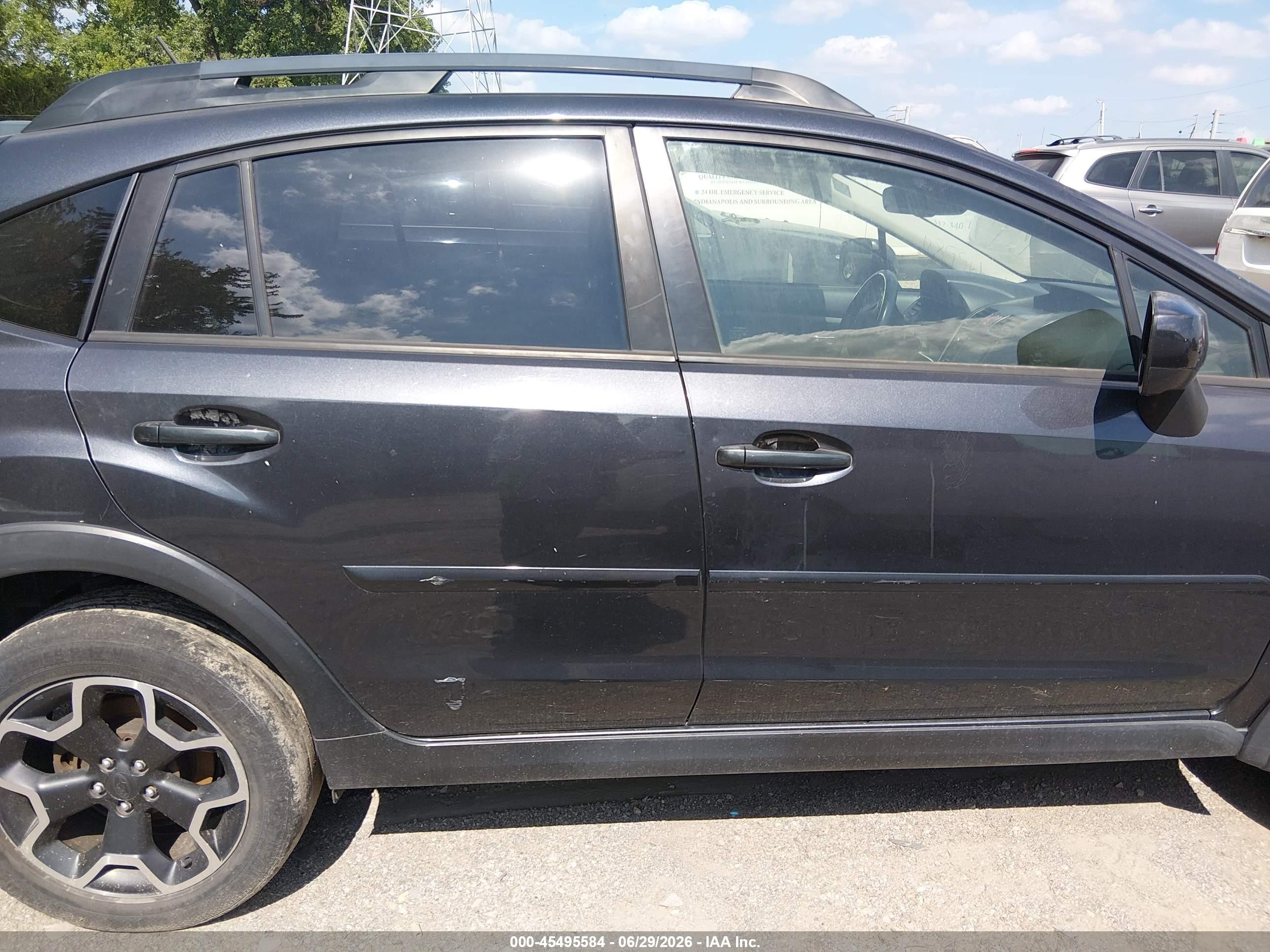 2013 Subaru Xv Crosstrek 2.0i Limited Gray vin: JF2GPAKC7D2817131